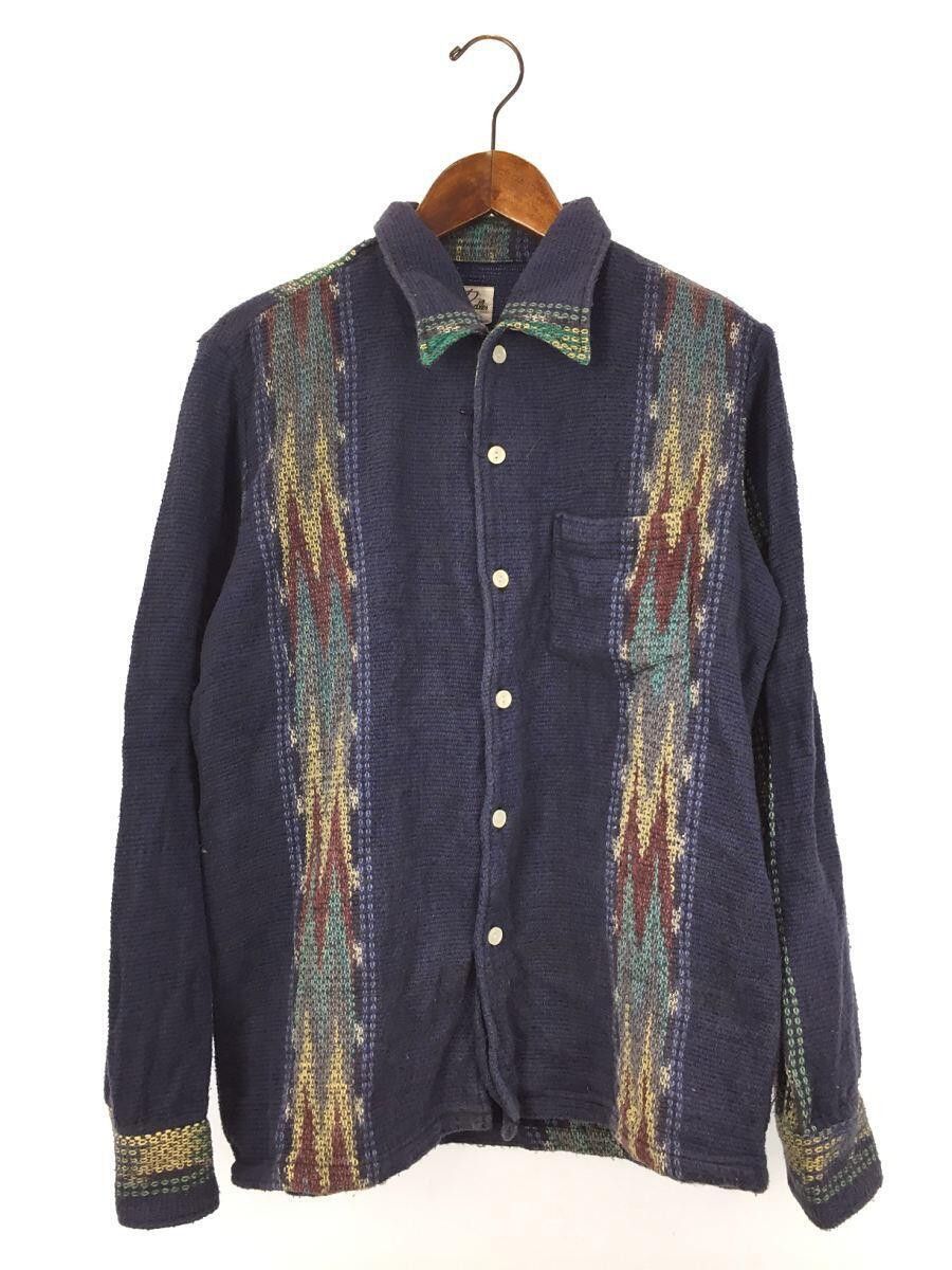 Needles Tribal Pattern Knit Button Up Shirt Size US M / EU 48-50 / 2 - 1 Thumbnail