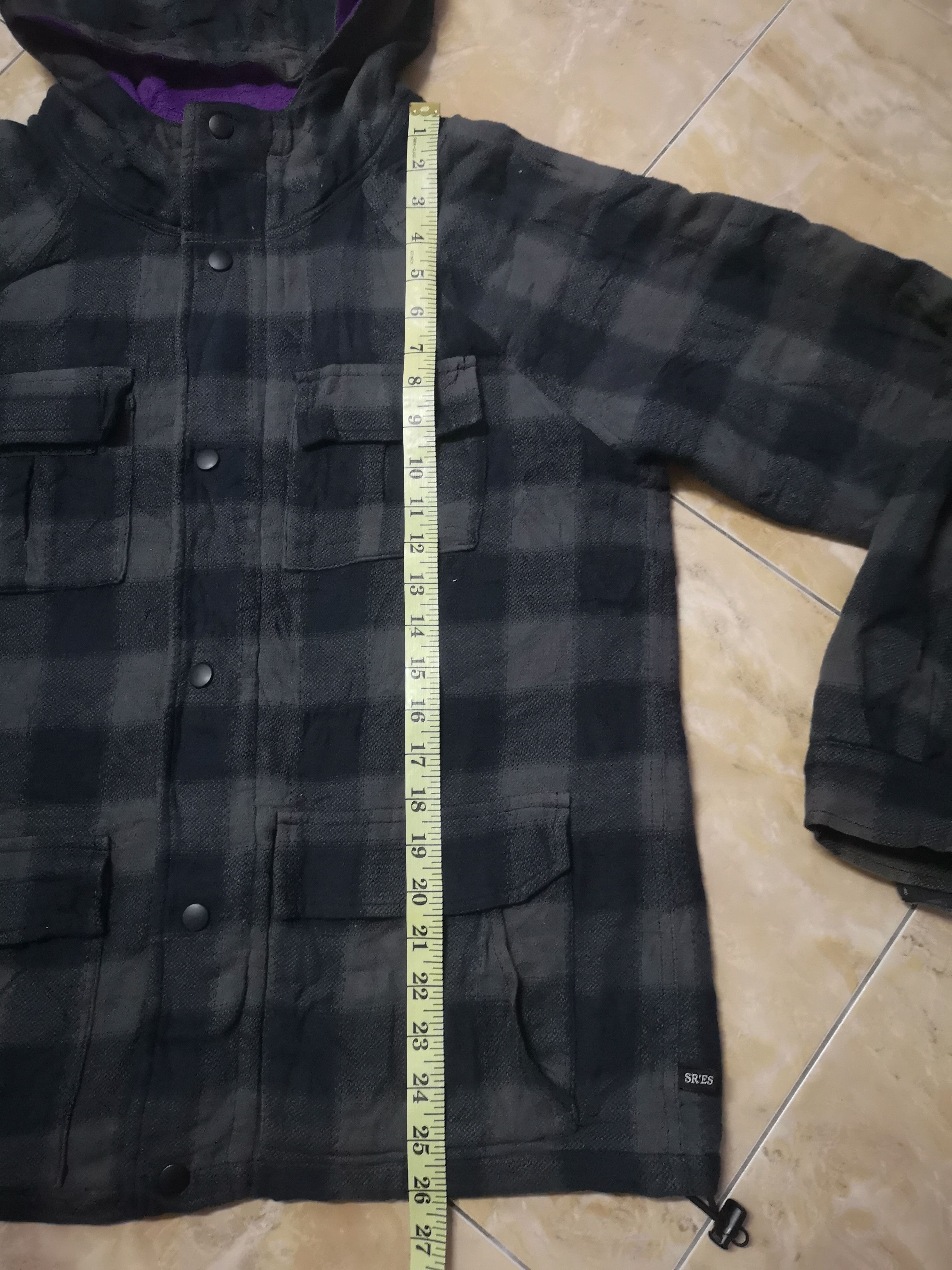 Japanese Brand Vintage SR'ES Reversible hoodie Size US L / EU 52-54 / 3 - 14 Thumbnail