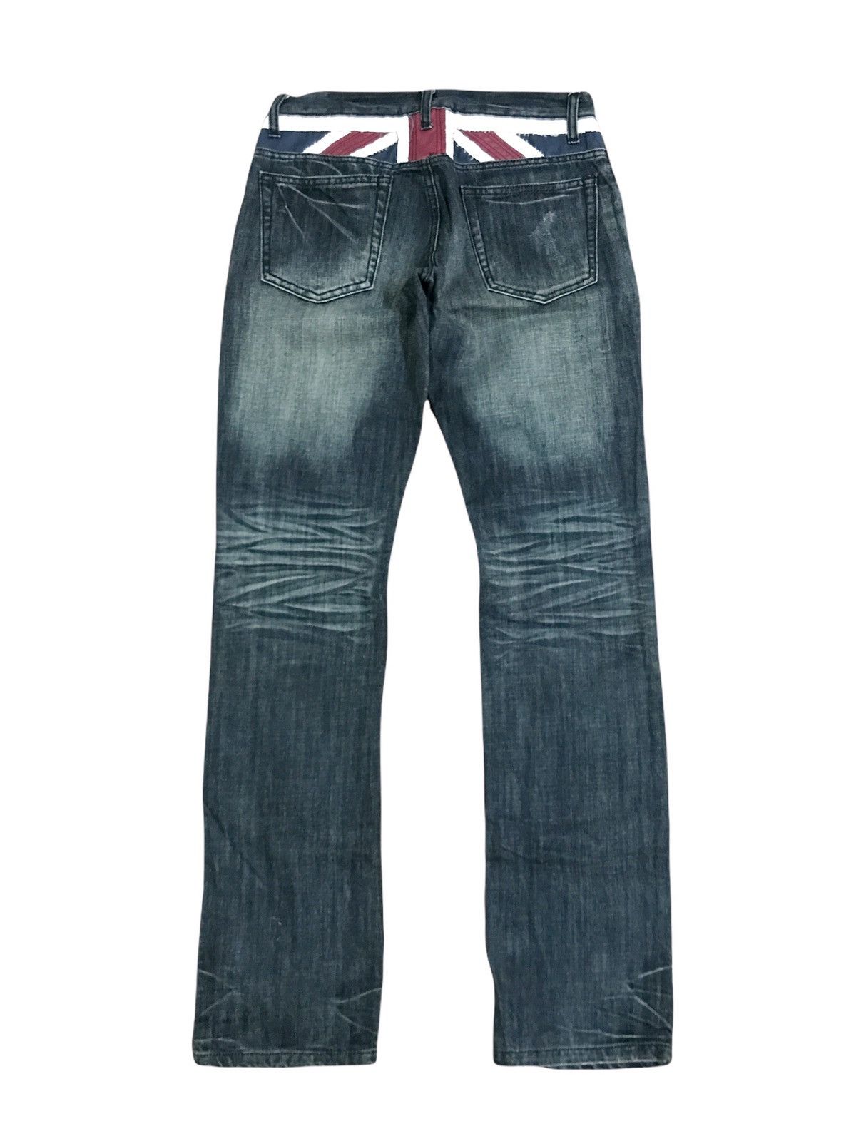 20471120 × In The Attic × Seditionaries Vintage Japanese Semantic Design Black Distressed Jeans Size US 28 / EU 44 - 2 Thumbnail