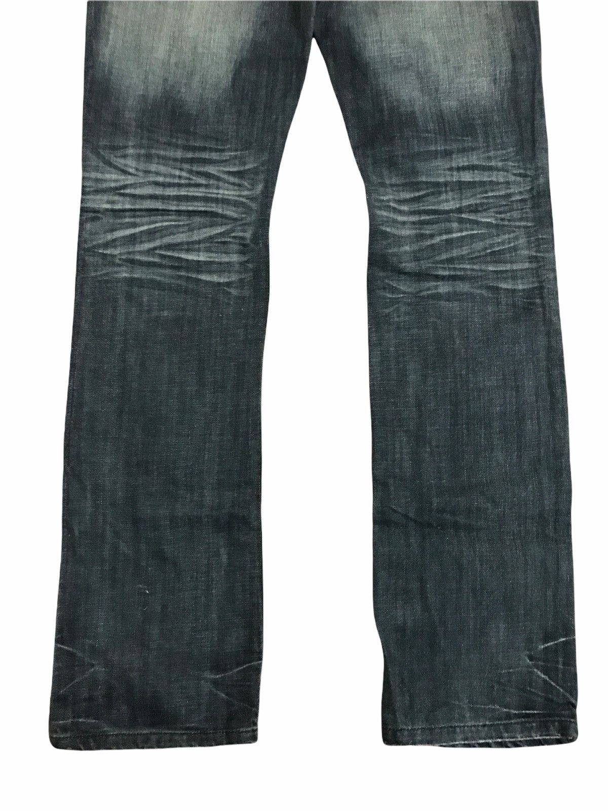 20471120 × In The Attic × Seditionaries Vintage Japanese Semantic Design Black Distressed Jeans Size US 28 / EU 44 - 6 Thumbnail
