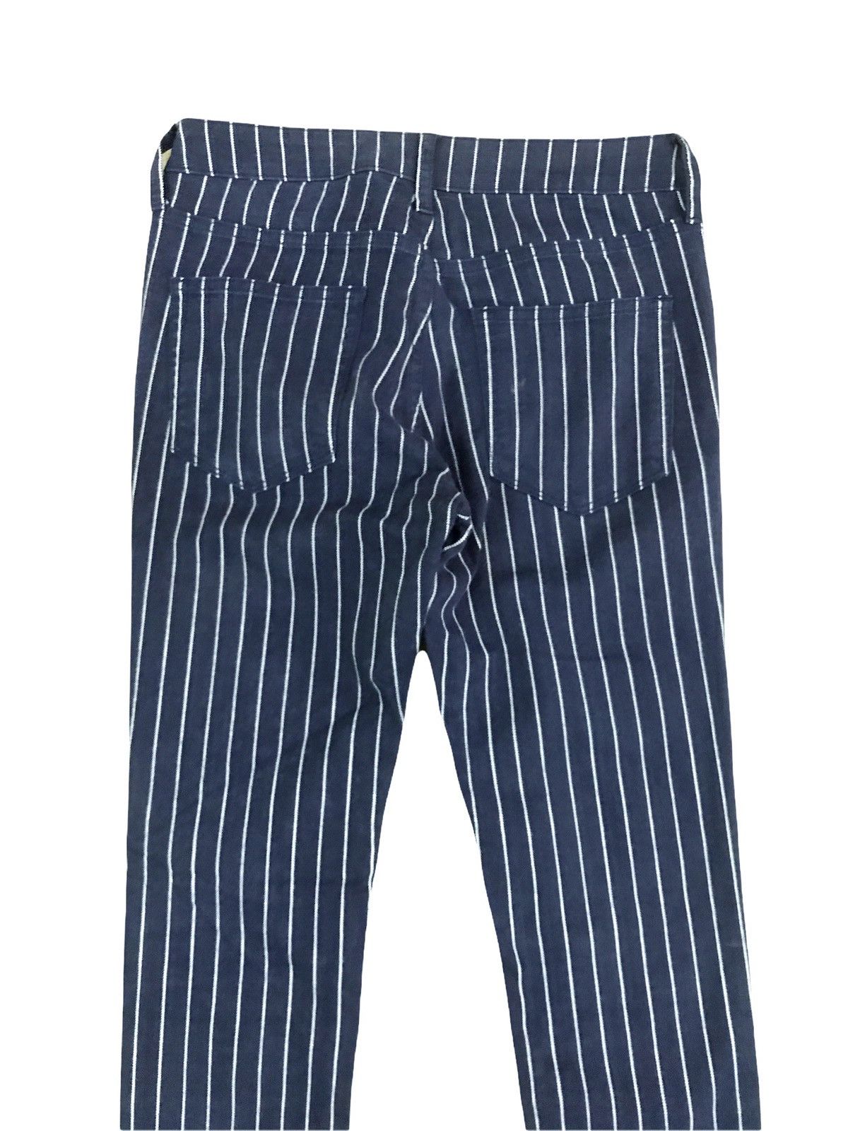 Japanese Brand Japanese Brand Heart Market Stripes Prisoner Skinny Pants Size US 26 / EU 42 - 4 Thumbnail