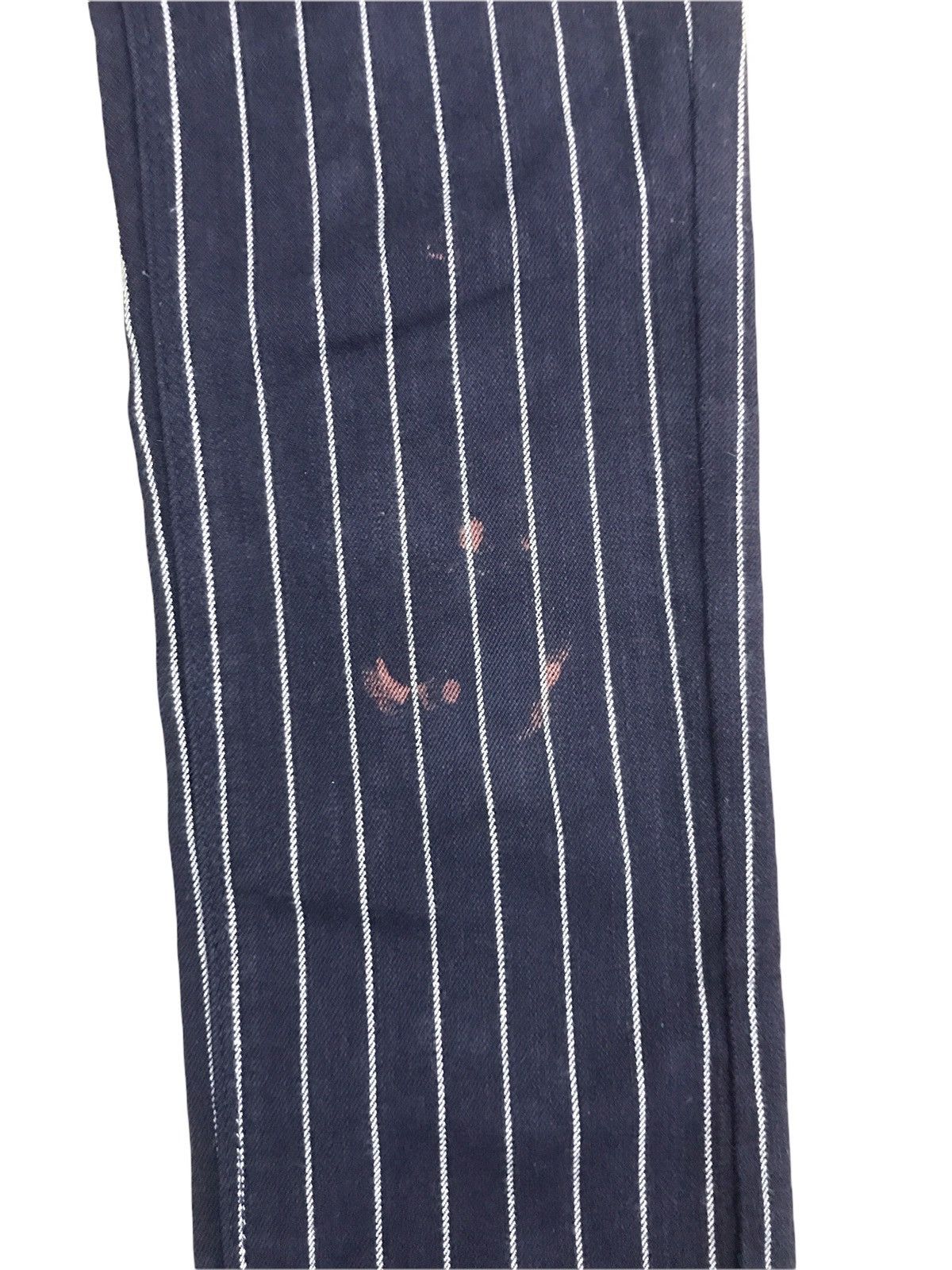 Japanese Brand Japanese Brand Heart Market Stripes Prisoner Skinny Pants Size US 26 / EU 42 - 8 Thumbnail