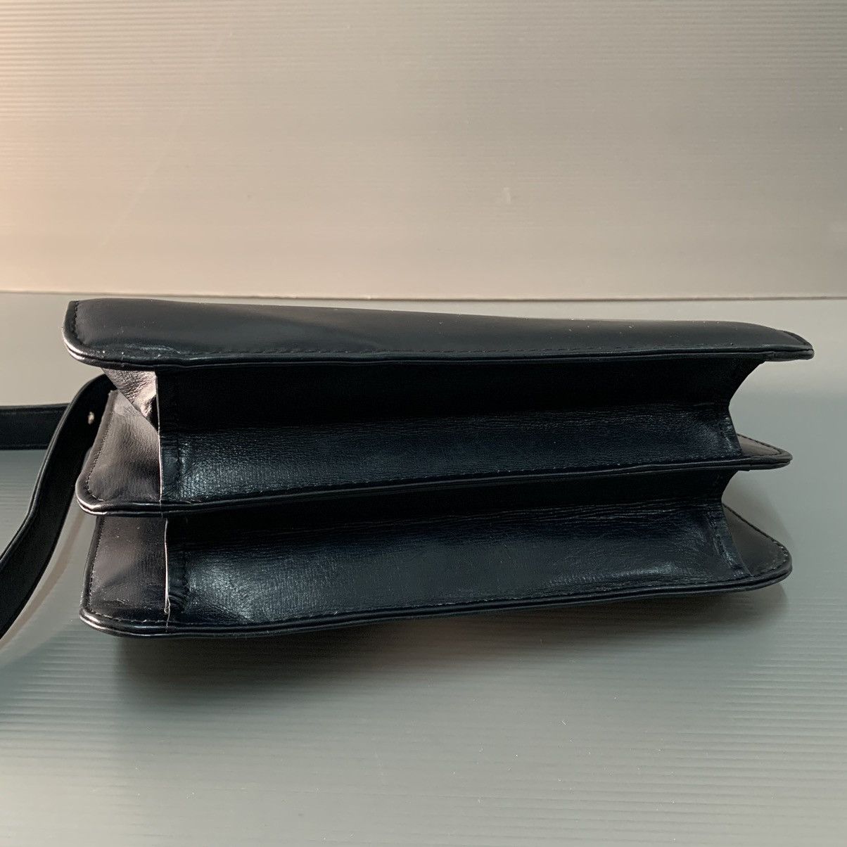 Gucci Gucci Leather Box Shoulder Bag Size ONE SIZE - 11 Thumbnail