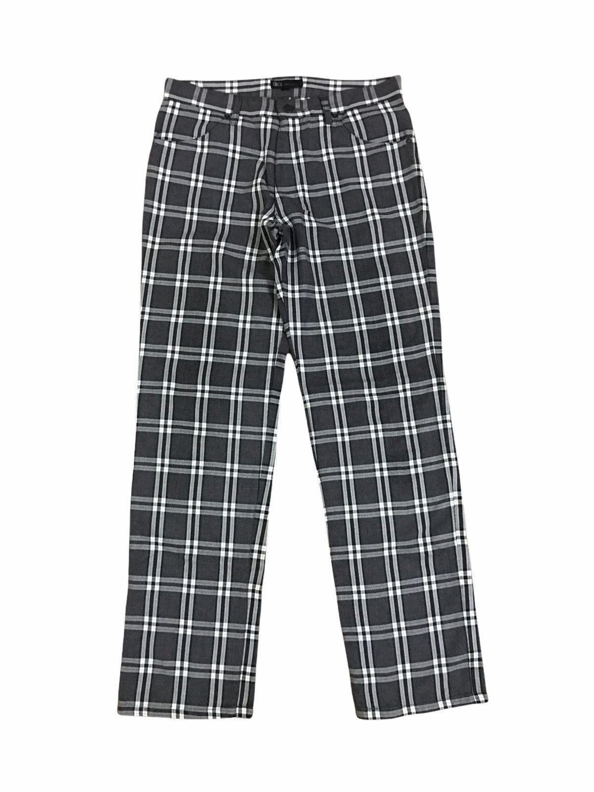 image of Cncv Punk Seditionaries Plaid Pants in Checkered, Men's (Size 30)