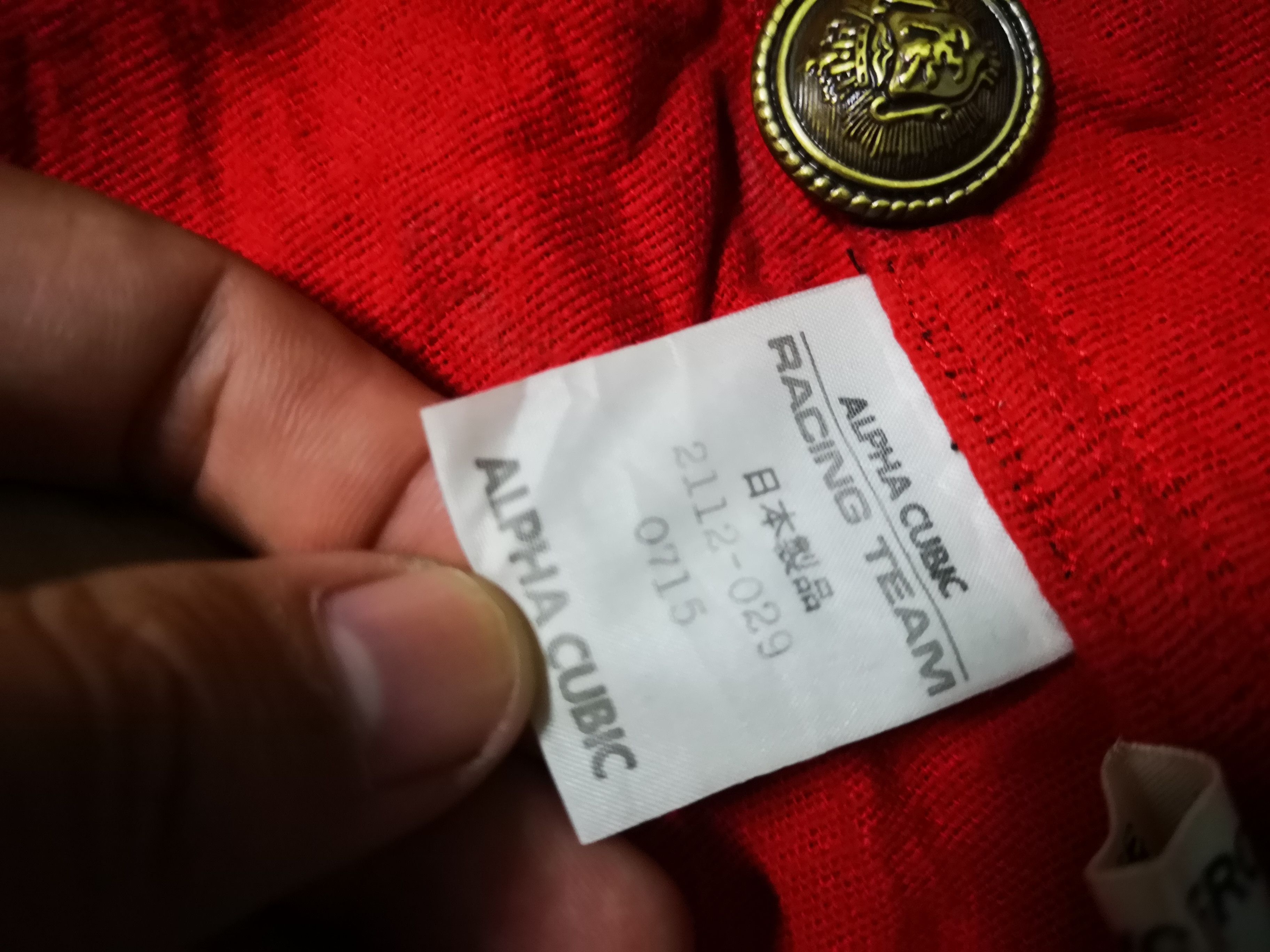 Japanese Brand × Vintage Alpha Cubic Racing Jacket Button Size US L / EU 52-54 / 3 - 12 Thumbnail
