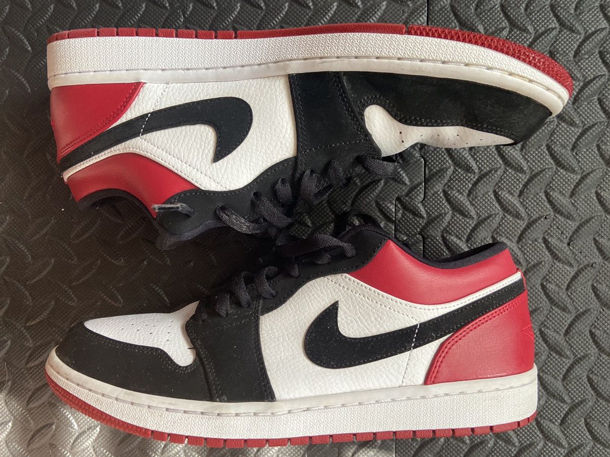 Jordan Brand × Nike Jordan 1 Low Black Toe Size US 11 / EU 44 - 7 Thumbnail