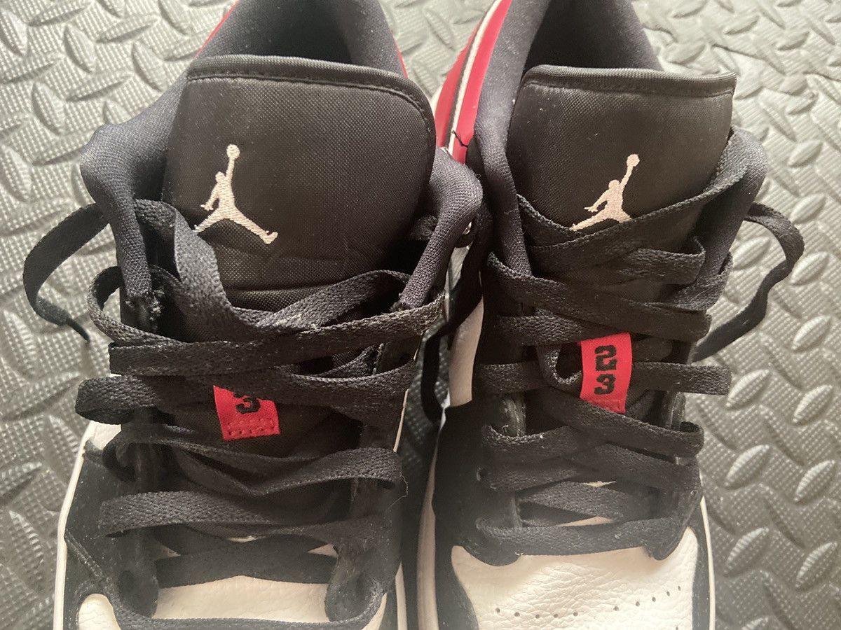 Jordan Brand × Nike Jordan 1 Low Black Toe Size US 11 / EU 44 - 6 Thumbnail