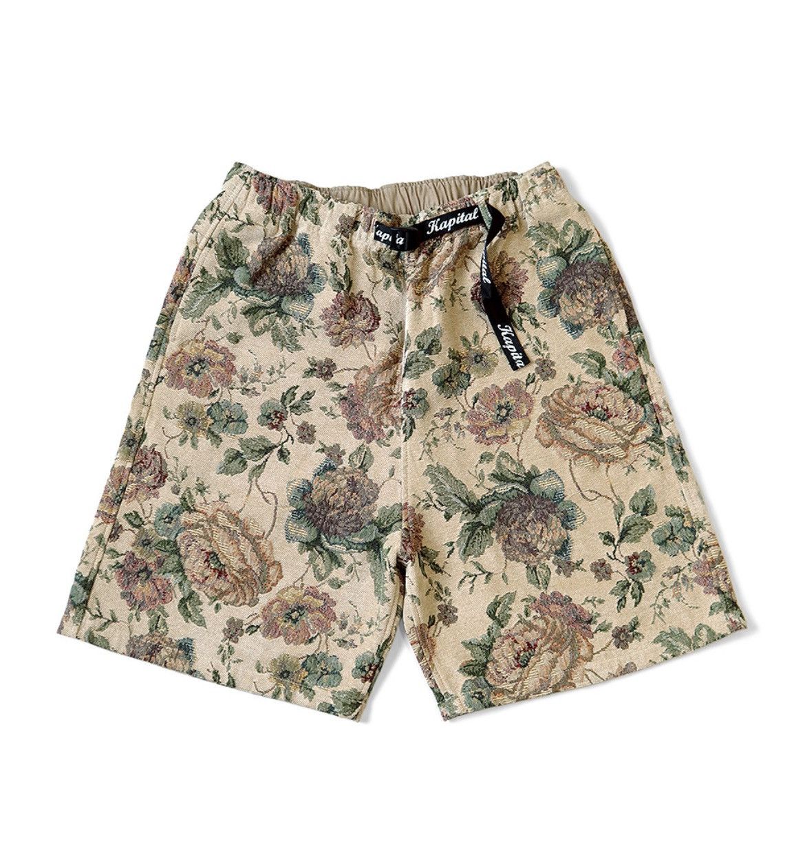 image of Kapital Goblin Easy Shorts Pants Size 3 in Beige, Men's