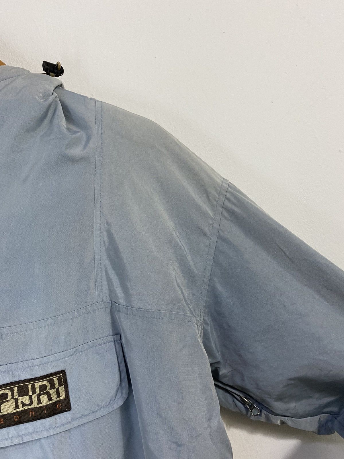Napapijri Napapijri Light Jacket With Hoodies Anorak Design big Logo Size US S / EU 44-46 / 1 - 5 Thumbnail