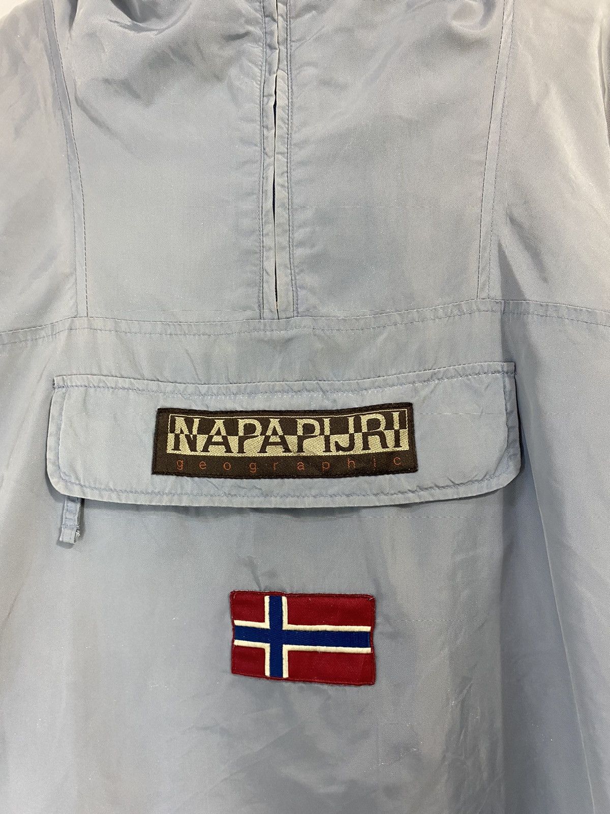 Napapijri Napapijri Light Jacket With Hoodies Anorak Design big Logo Size US S / EU 44-46 / 1 - 3 Thumbnail