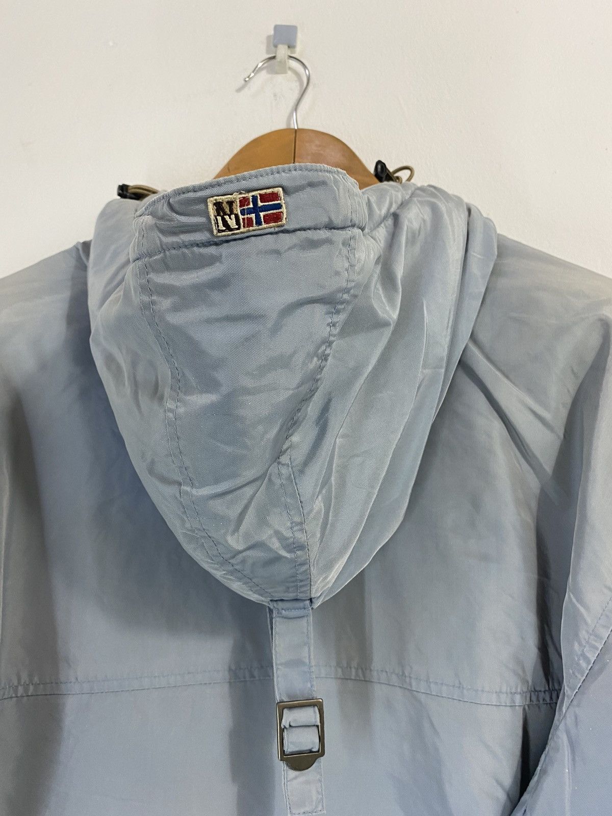 Napapijri Napapijri Light Jacket With Hoodies Anorak Design big Logo Size US S / EU 44-46 / 1 - 8 Thumbnail