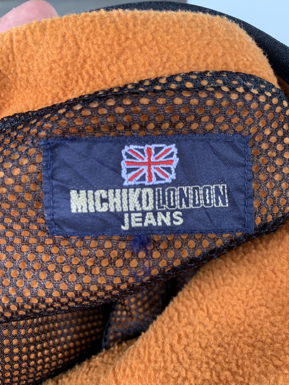 Michiko Koshino London Vintage Michiko London Jeans Fleece Jacket Size US L / EU 52-54 / 3 - 8 Thumbnail
