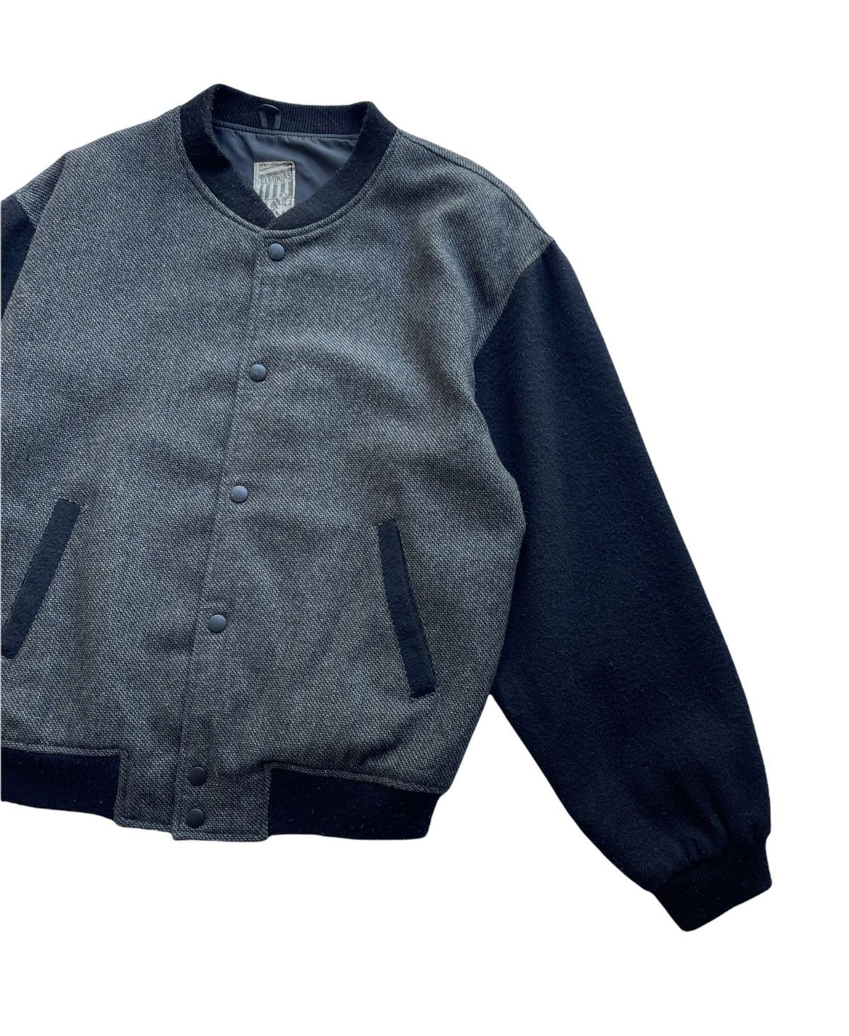 Japanese Brand Vintage Motorcyclists Touring Riders Wool Bomber jacket Size US L / EU 52-54 / 3 - 5 Thumbnail