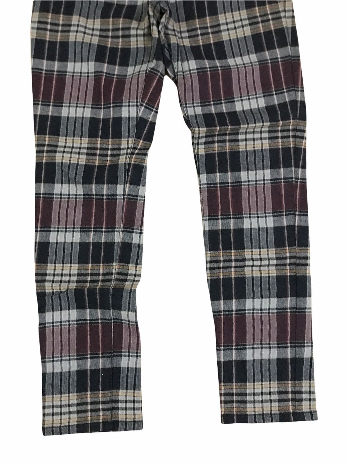 Japanese Brand Japanese Brand Lepsim Punk Checkered Pants Size US 26 / EU 42 - 7 Thumbnail