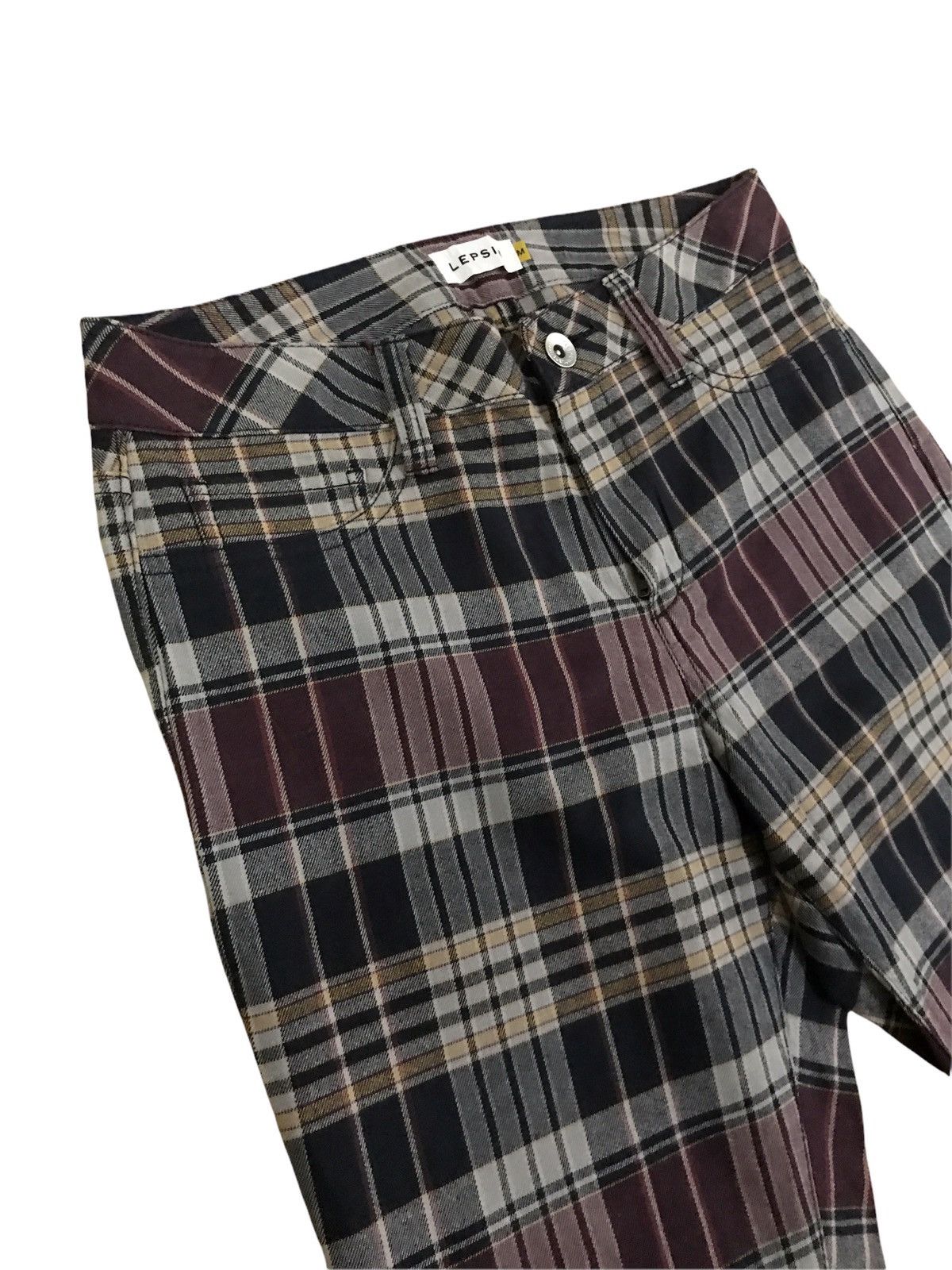 Japanese Brand Japanese Brand Lepsim Punk Checkered Pants Size US 26 / EU 42 - 5 Thumbnail