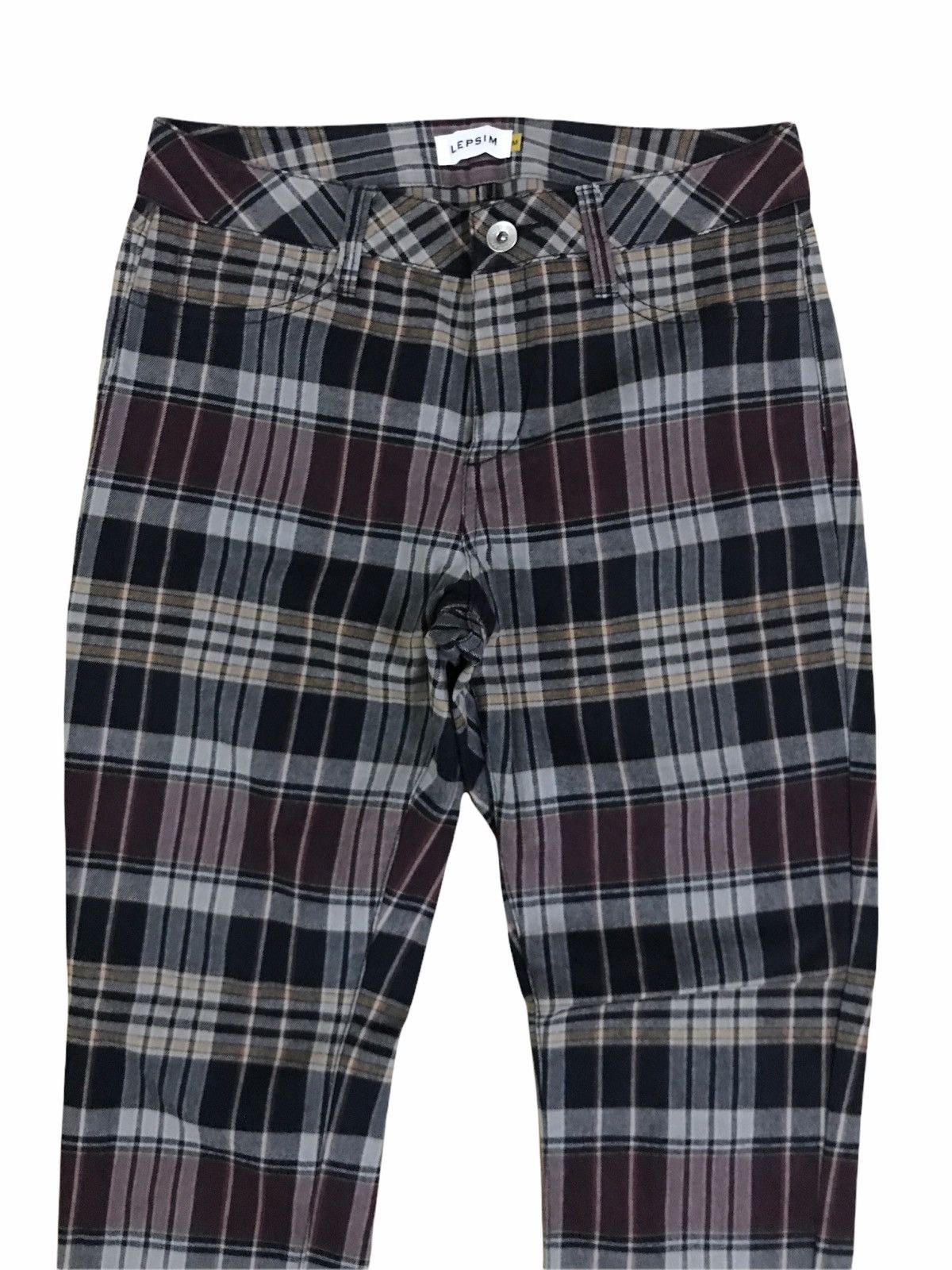 Japanese Brand Japanese Brand Lepsim Punk Checkered Pants Size US 26 / EU 42 - 3 Thumbnail