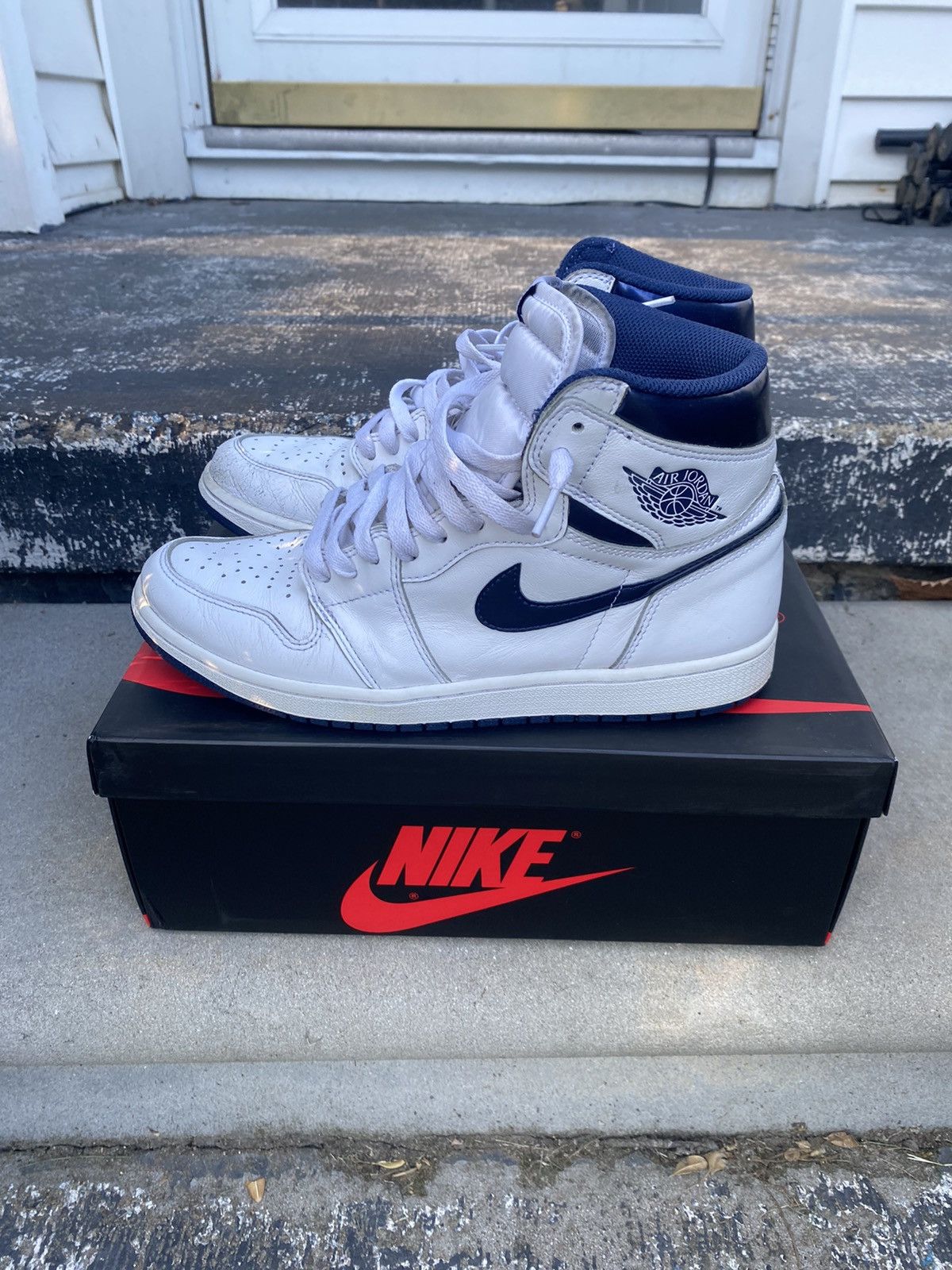 Jordan Brand Air Jordan 1 metallic navy Size US 9 / EU 42 - 3 Thumbnail