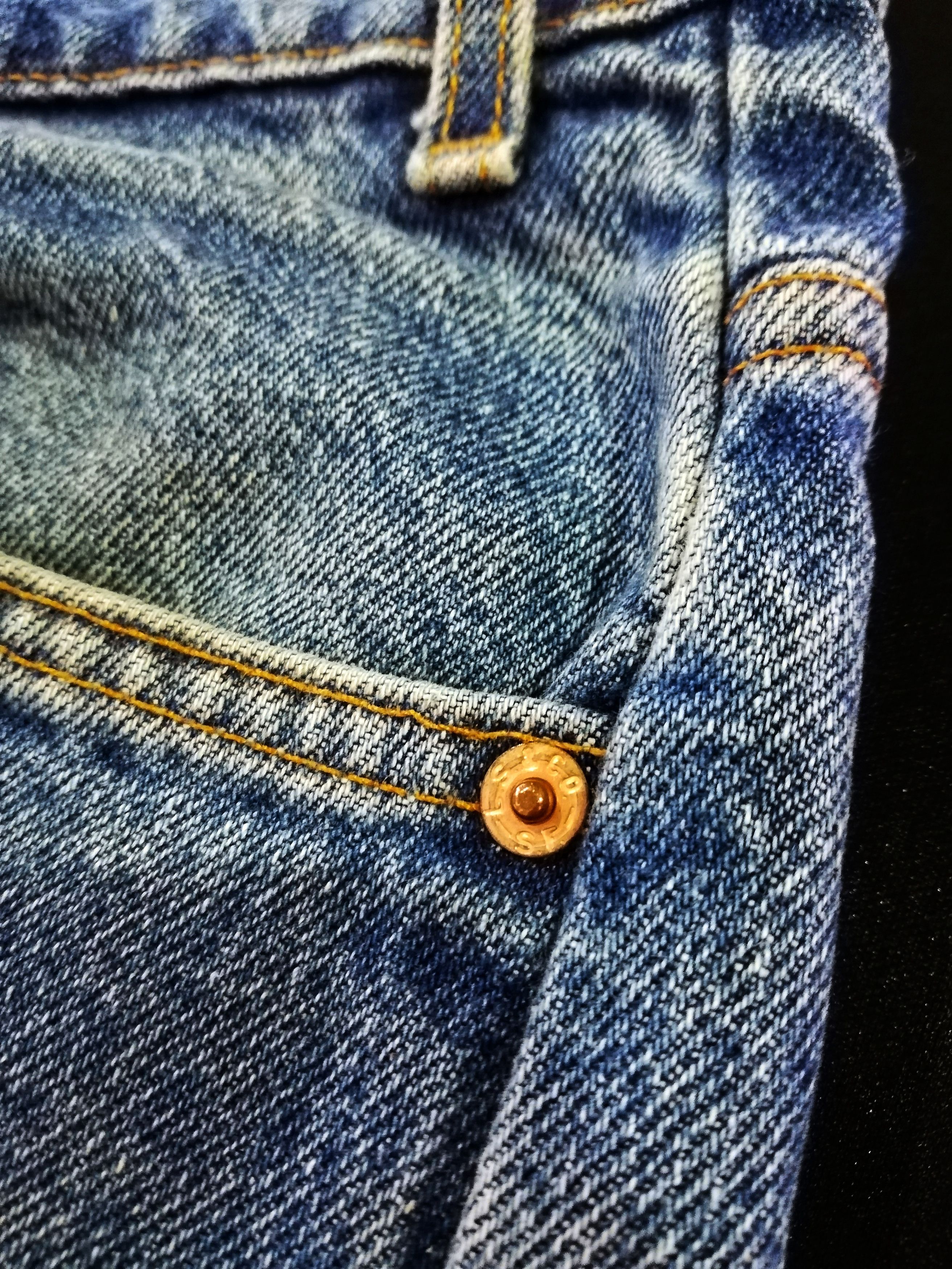 Levi's Vintage Clothing 🔥Levi's Customized Denim Patchwork Tartan Trews Jeans🔥 Size US 39 - 4 Thumbnail