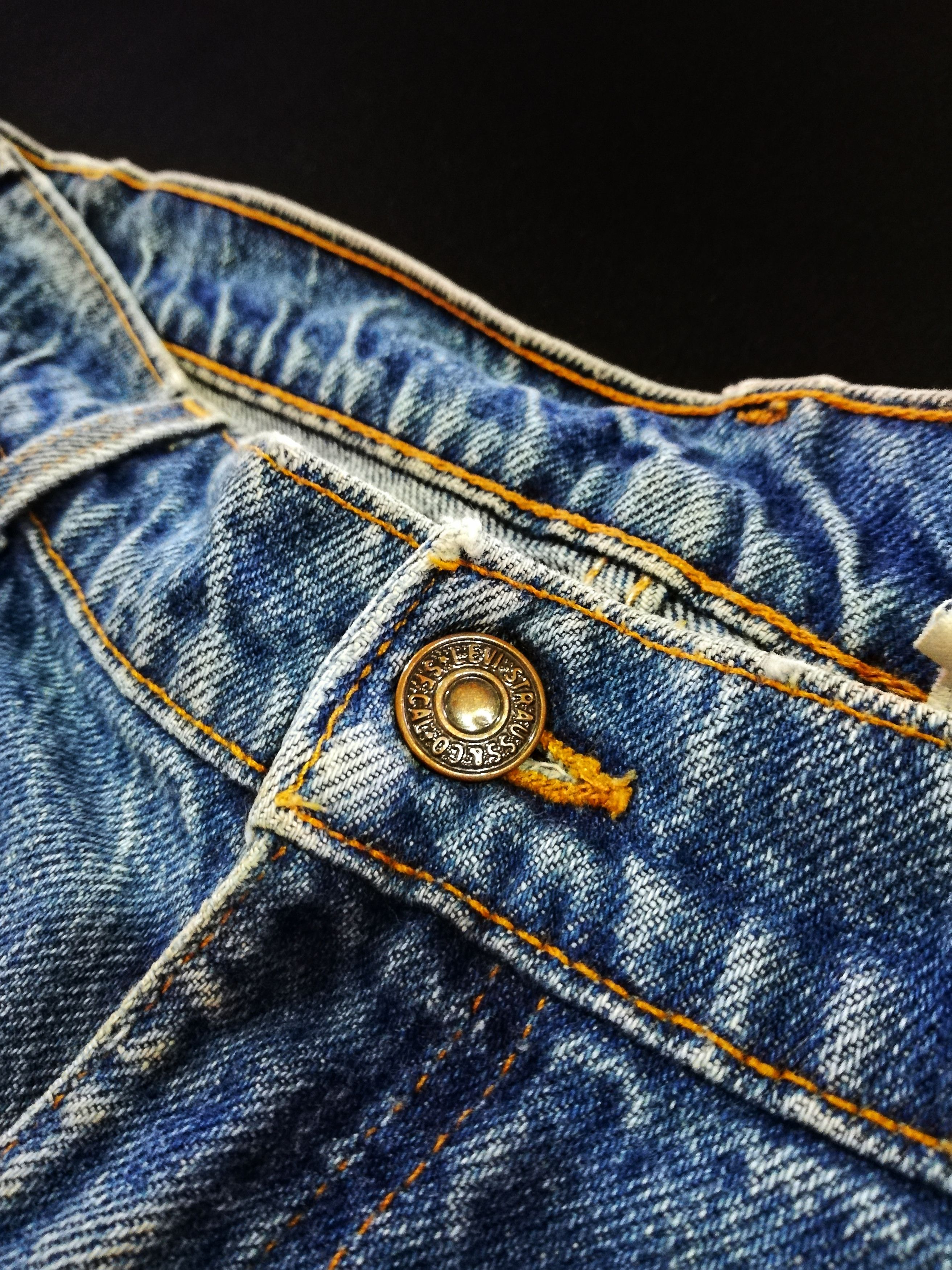 Levi's Vintage Clothing 🔥Levi's Customized Denim Patchwork Tartan Trews Jeans🔥 Size US 39 - 5 Thumbnail