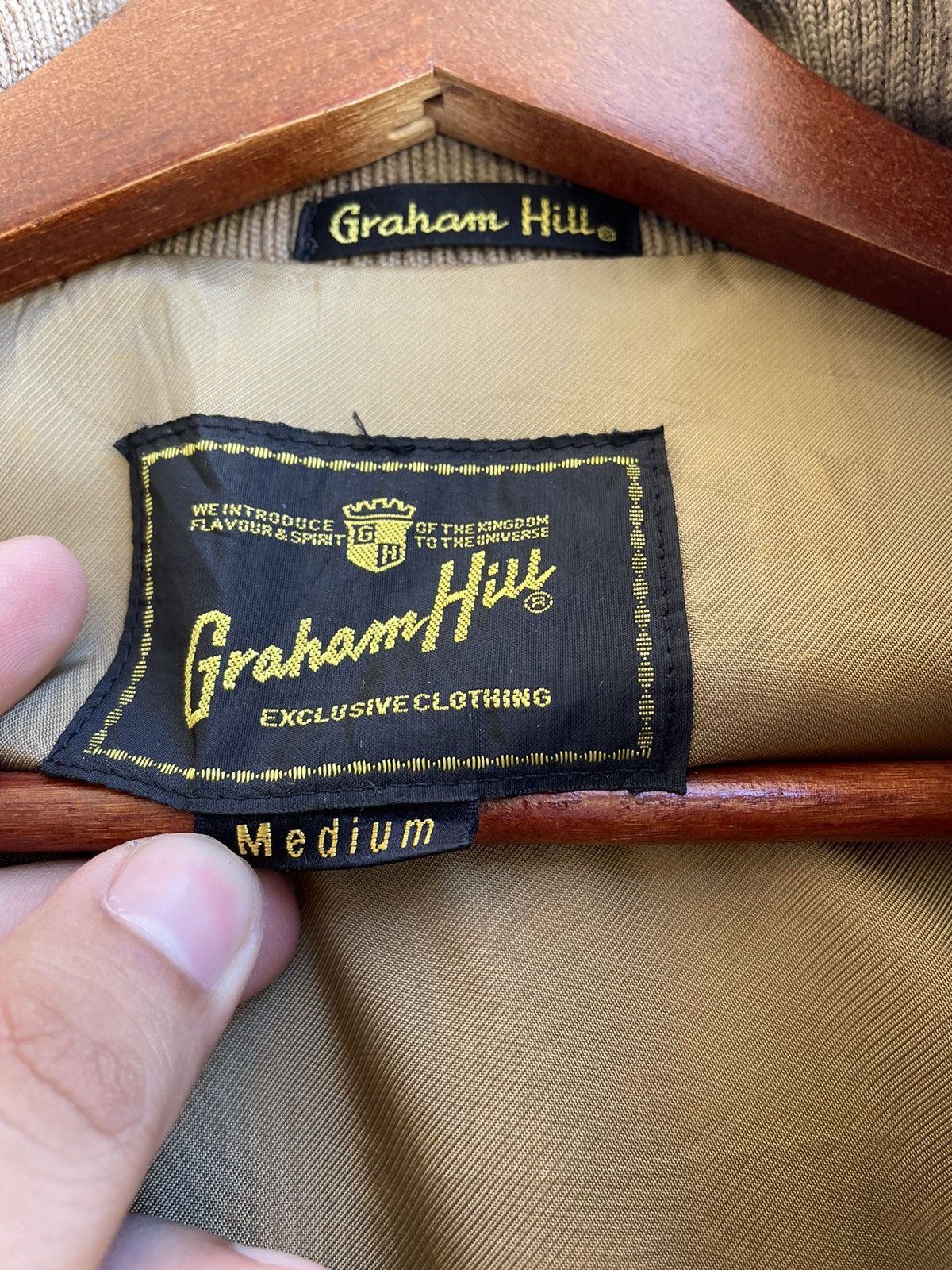 Japanese Brand × Vintage VINTAGE GRAHAM HILL JACKET Size US M / EU 48-50 / 2 - 7 Thumbnail
