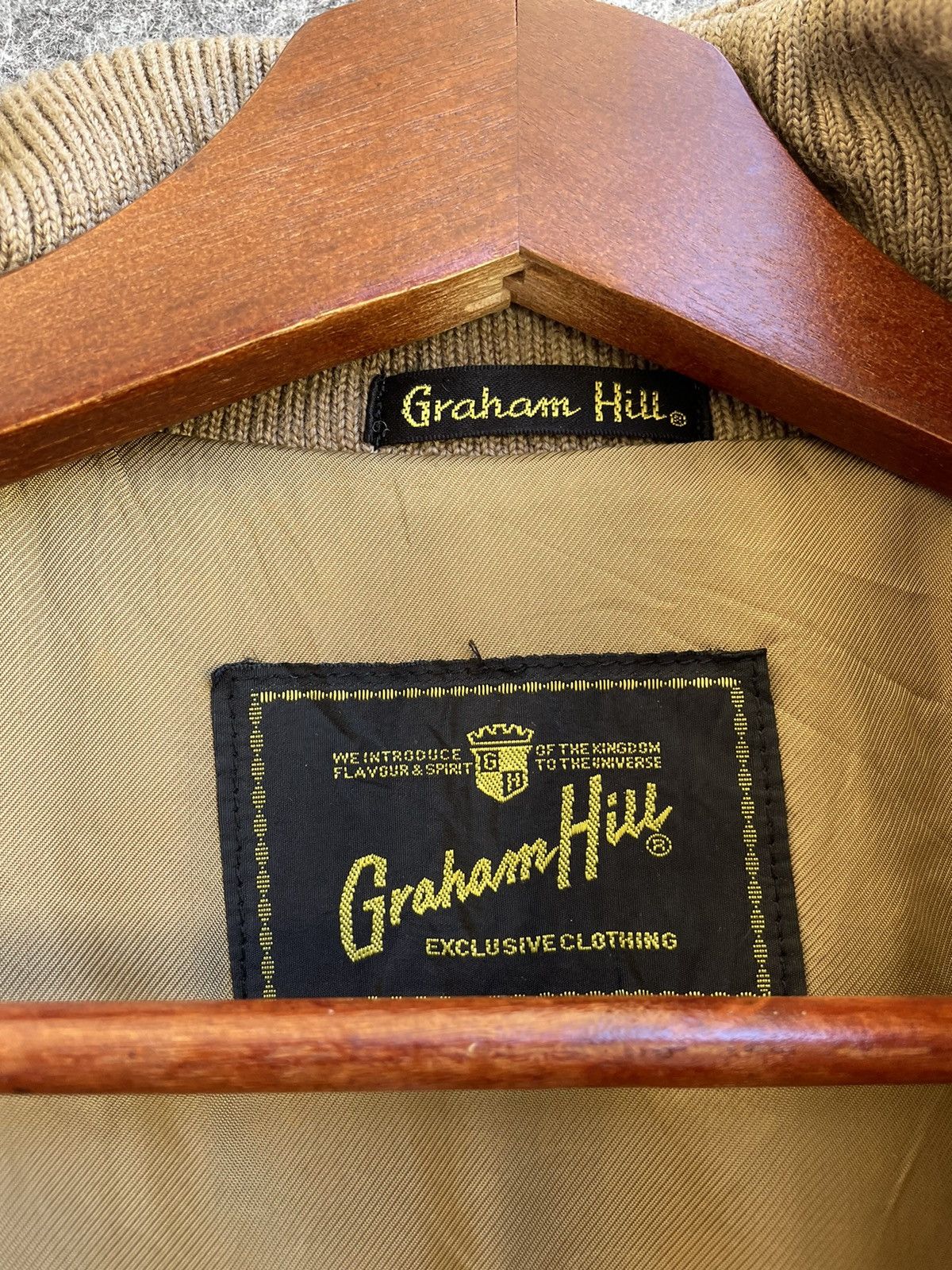 Japanese Brand × Vintage VINTAGE GRAHAM HILL JACKET Size US M / EU 48-50 / 2 - 6 Thumbnail