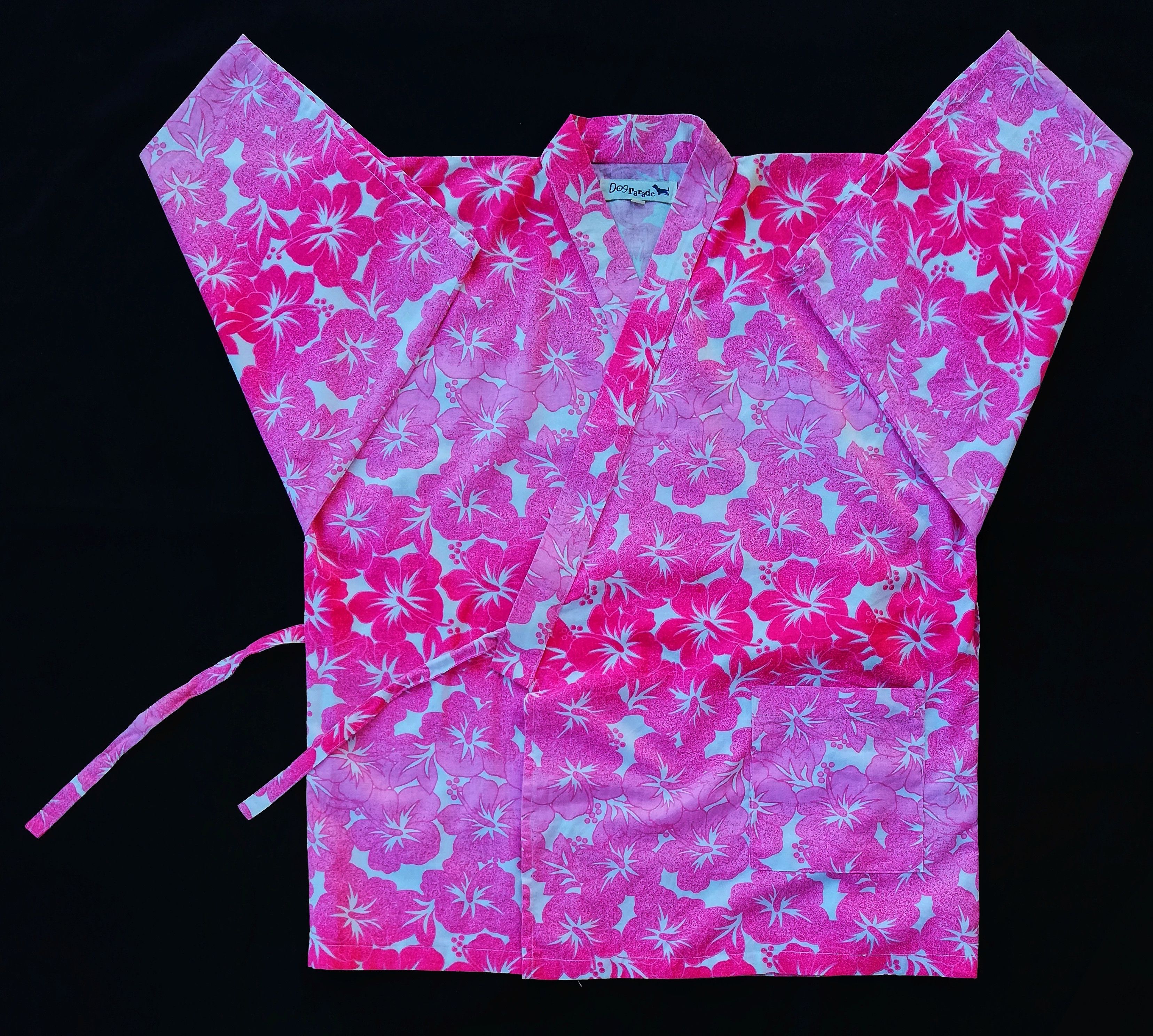 Japanese Brand 🔥Dog Parade Kimono Japan Dragon HAWAIIAN Floral Fullprint Size US S / EU 44-46 / 1 - 4 Thumbnail