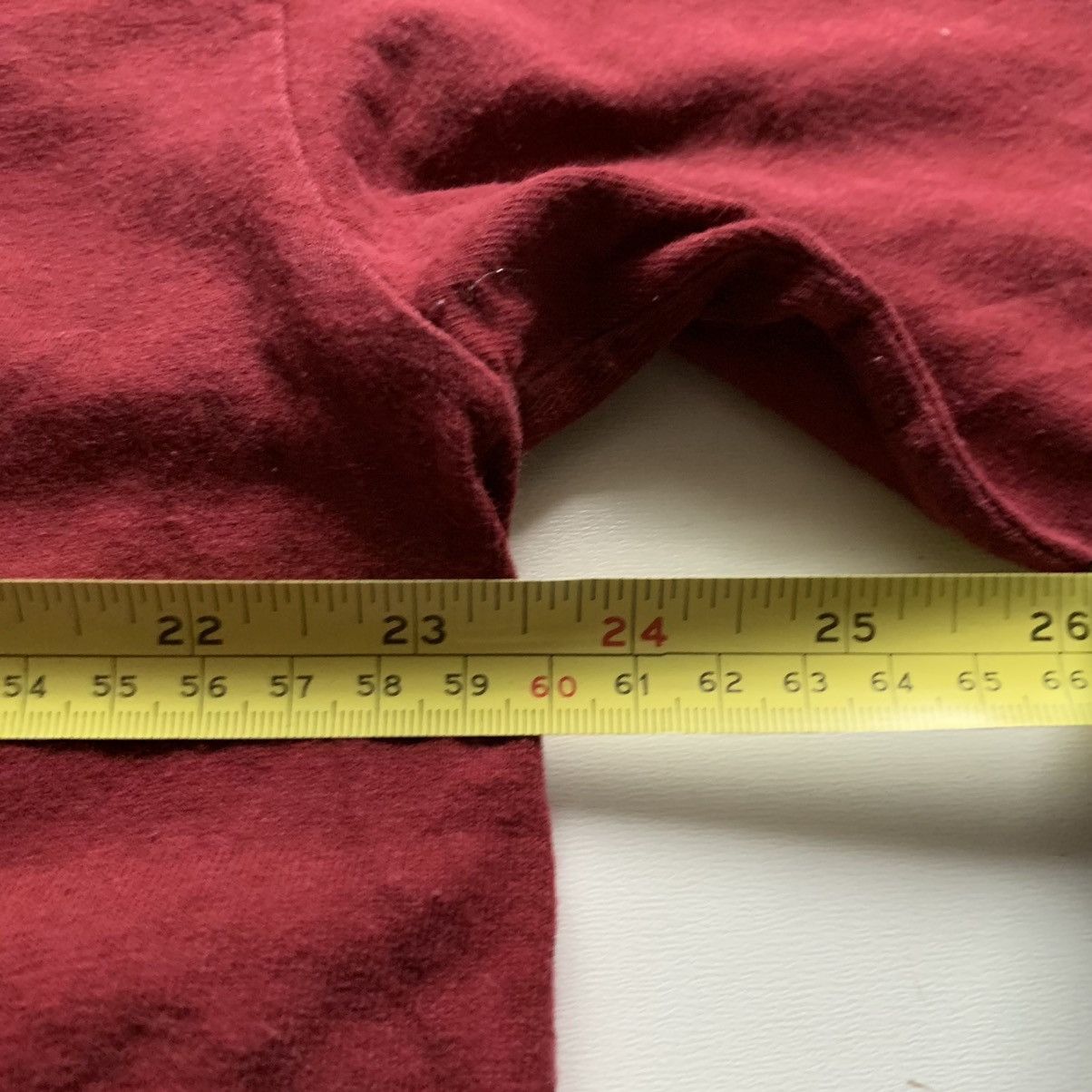 Nike × Vintage Vintage 2000s Nike Embroidered Swoosh Basic T Shirt XL Red Size US XL / EU 56 / 4 - 5 Thumbnail