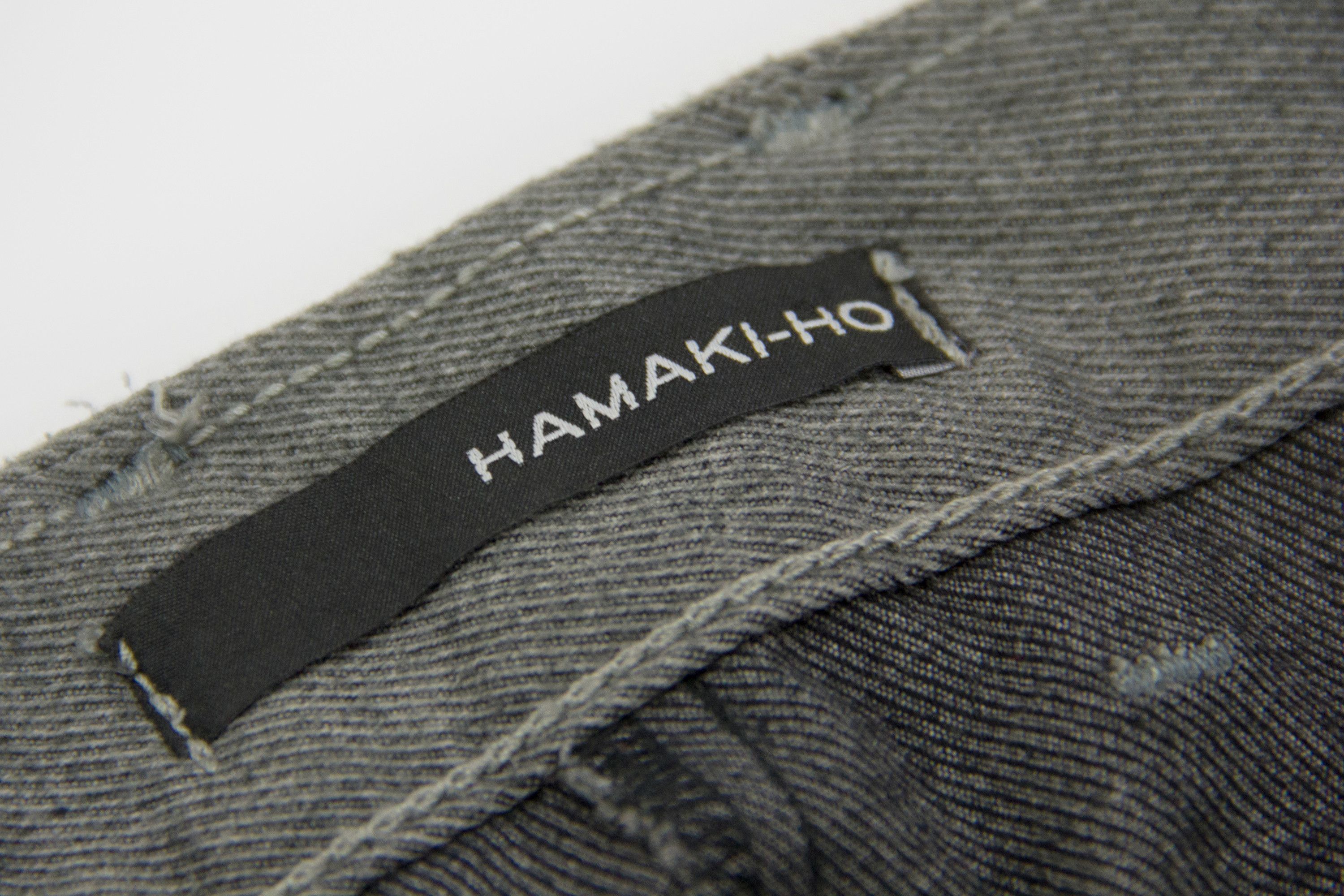 HAMAKI-HO HAMAKI-HO Men's Gray Twill Cargo Pants, EU 54, USA 44 Size US 38 / EU 54 - 10 Thumbnail