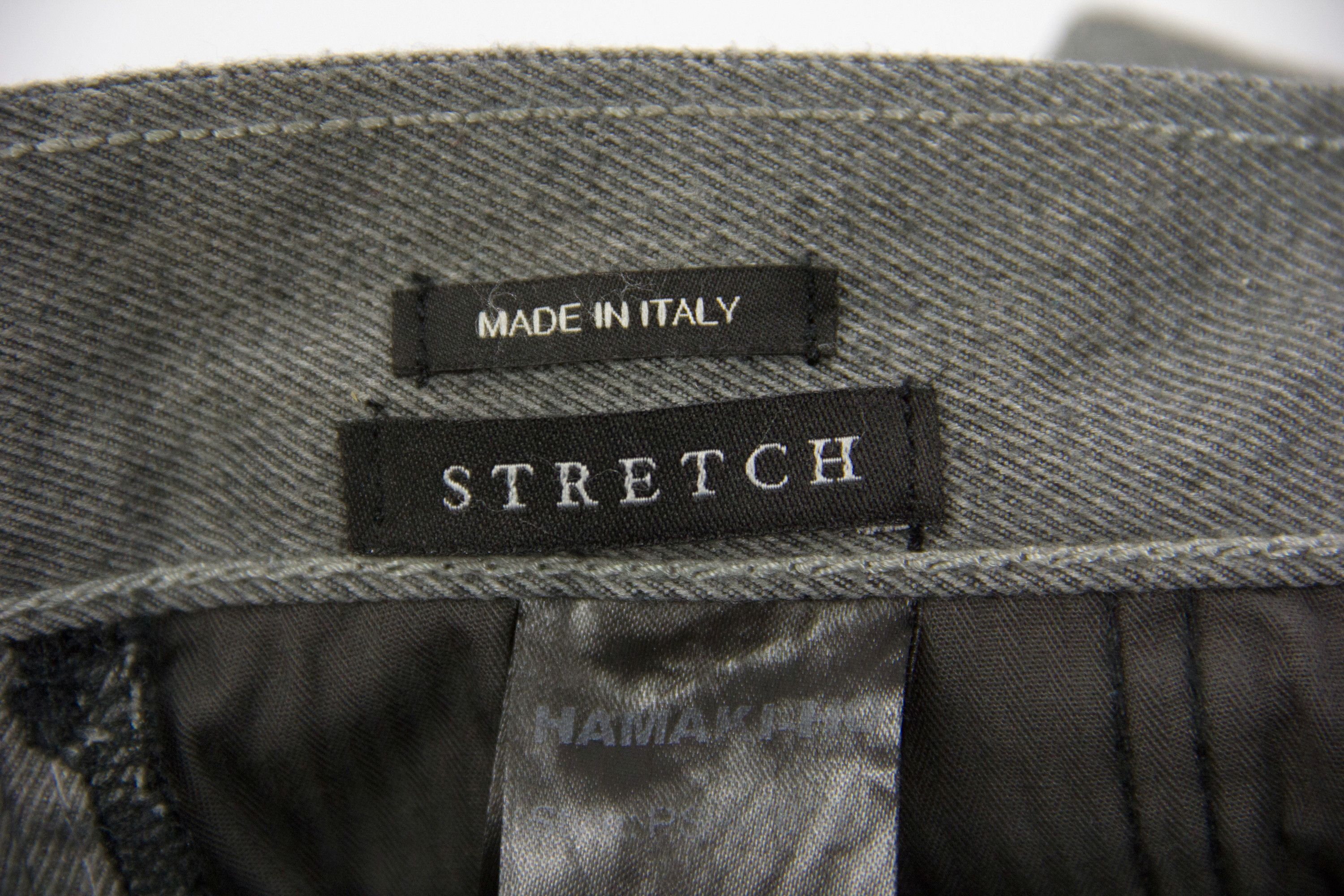 HAMAKI-HO HAMAKI-HO Men's Gray Twill Cargo Pants, EU 54, USA 44 Size US 38 / EU 54 - 11 Thumbnail