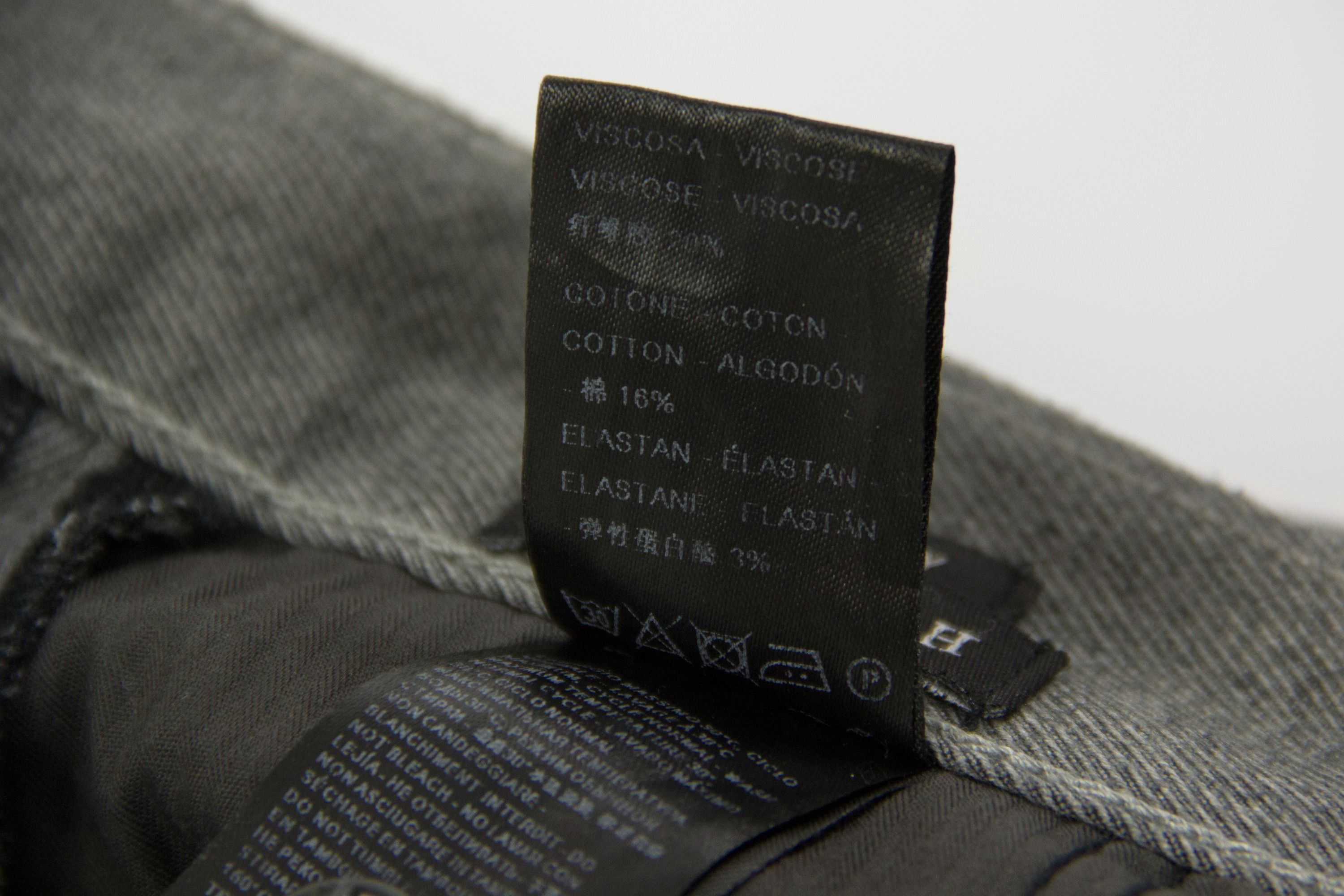 HAMAKI-HO HAMAKI-HO Men's Gray Twill Cargo Pants, EU 54, USA 44 Size US 38 / EU 54 - 13 Thumbnail