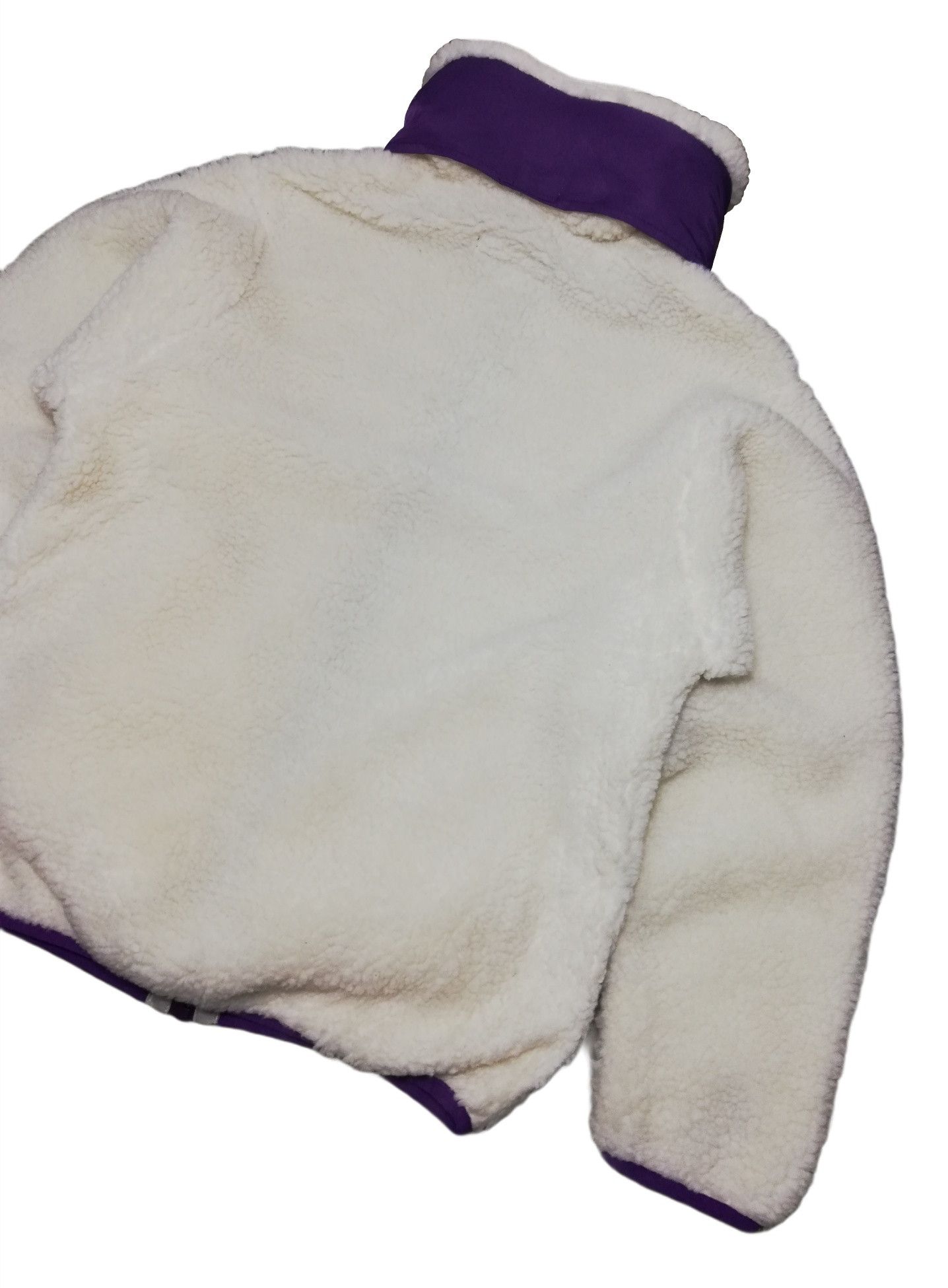 Japanese Brand 🔥GRAIL ❄️ Oatmeal Retro X Classic Deep Pile Fleece Jacket Size US S / EU 44-46 / 1 - 17 Thumbnail