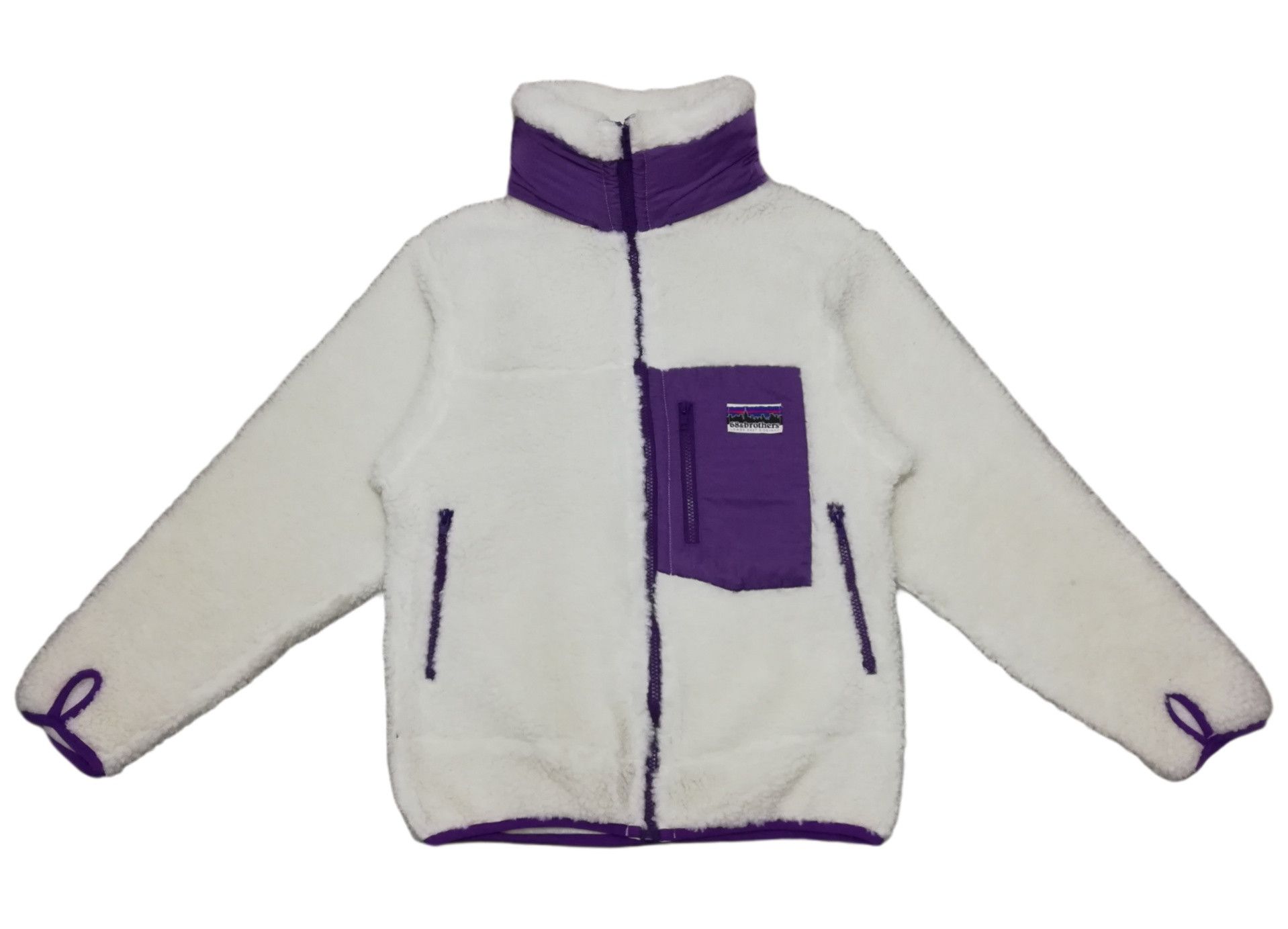 Japanese Brand 🔥GRAIL ❄️ Oatmeal Retro X Classic Deep Pile Fleece Jacket Size US S / EU 44-46 / 1 - 5 Thumbnail