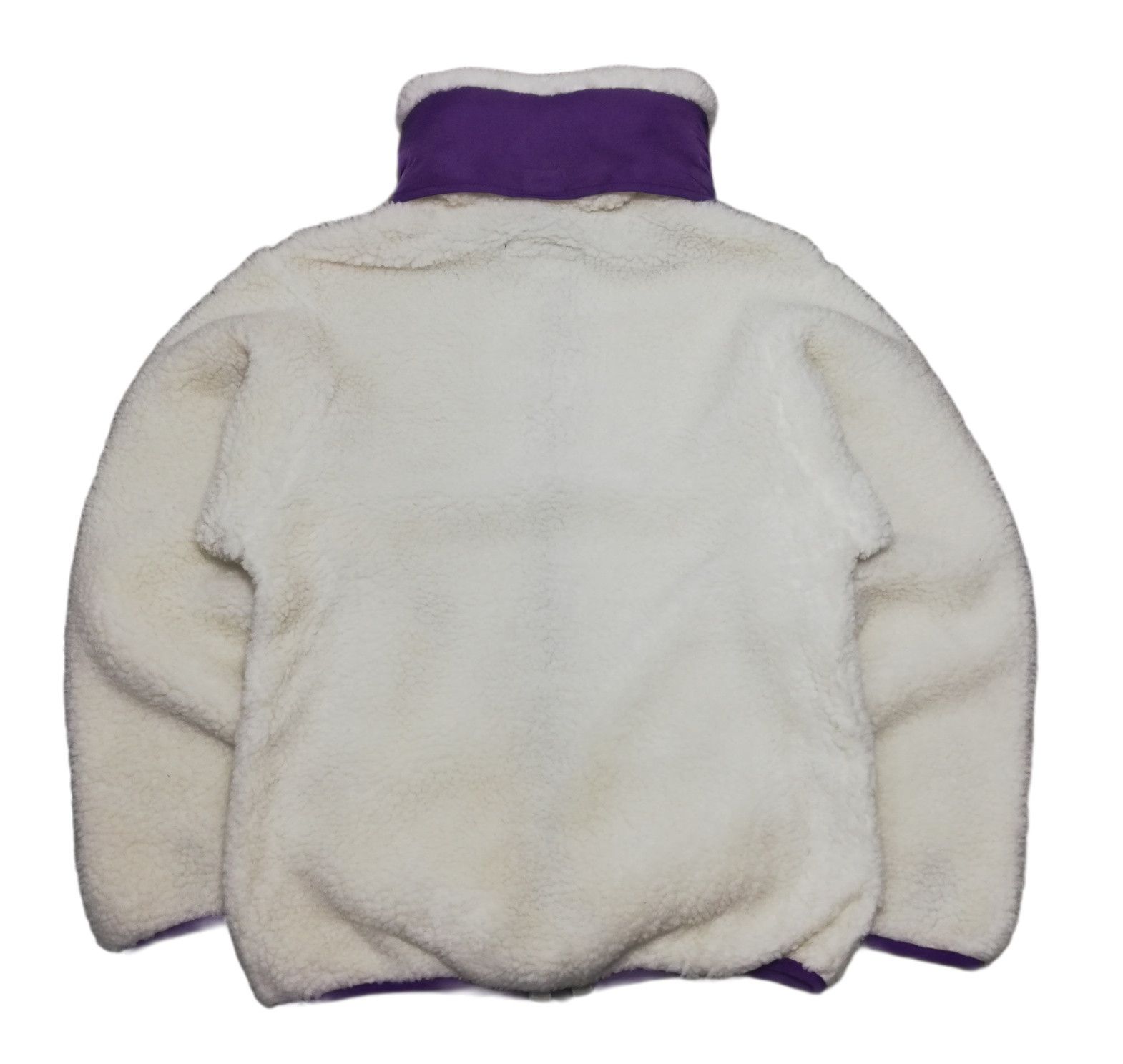 Japanese Brand 🔥GRAIL ❄️ Oatmeal Retro X Classic Deep Pile Fleece Jacket Size US S / EU 44-46 / 1 - 15 Thumbnail