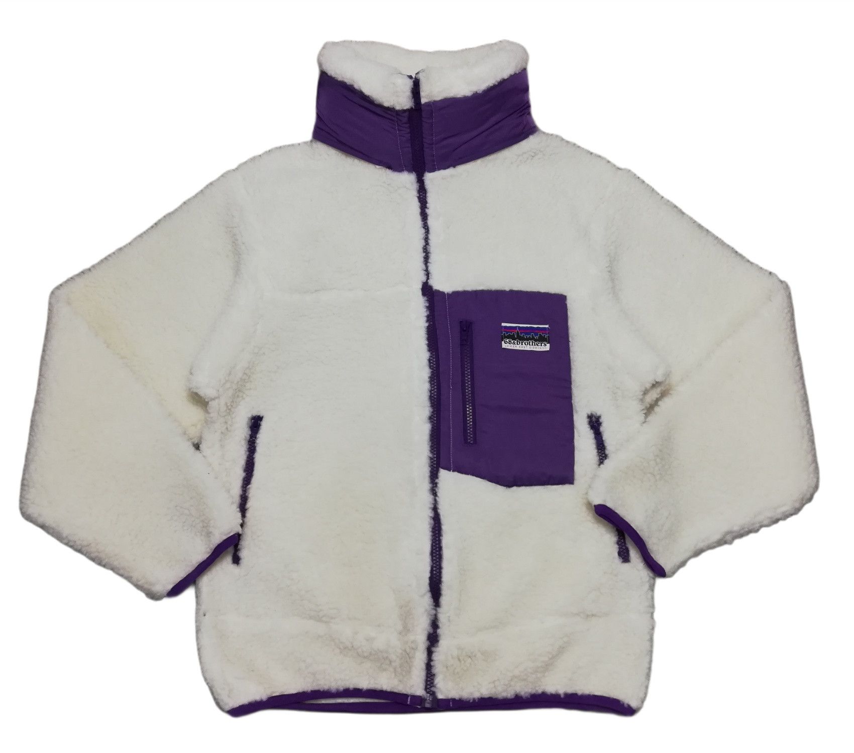 Japanese Brand 🔥GRAIL ❄️ Oatmeal Retro X Classic Deep Pile Fleece Jacket Size US S / EU 44-46 / 1 - 7 Thumbnail
