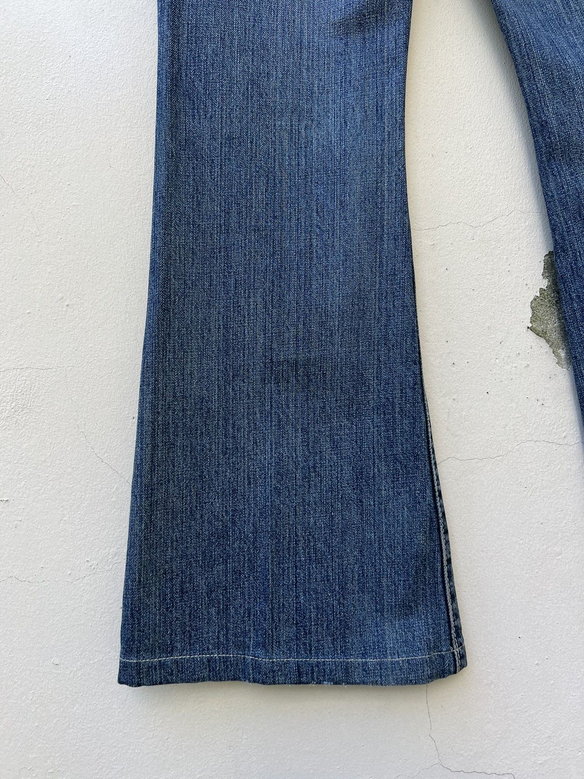 Tornado Mart Vintage Tornado Mart Japan Beaded Denim Super Flare Jeans Size US 30 / EU 46 - 20 Thumbnail