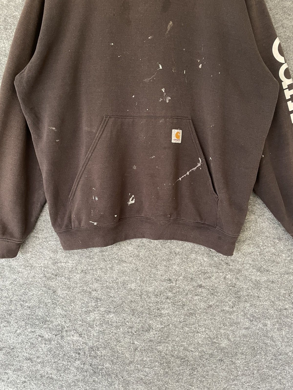 Carhartt DISSTRESSED CARHATT HOODIE Size US XL / EU 56 / 4 - 5 Thumbnail