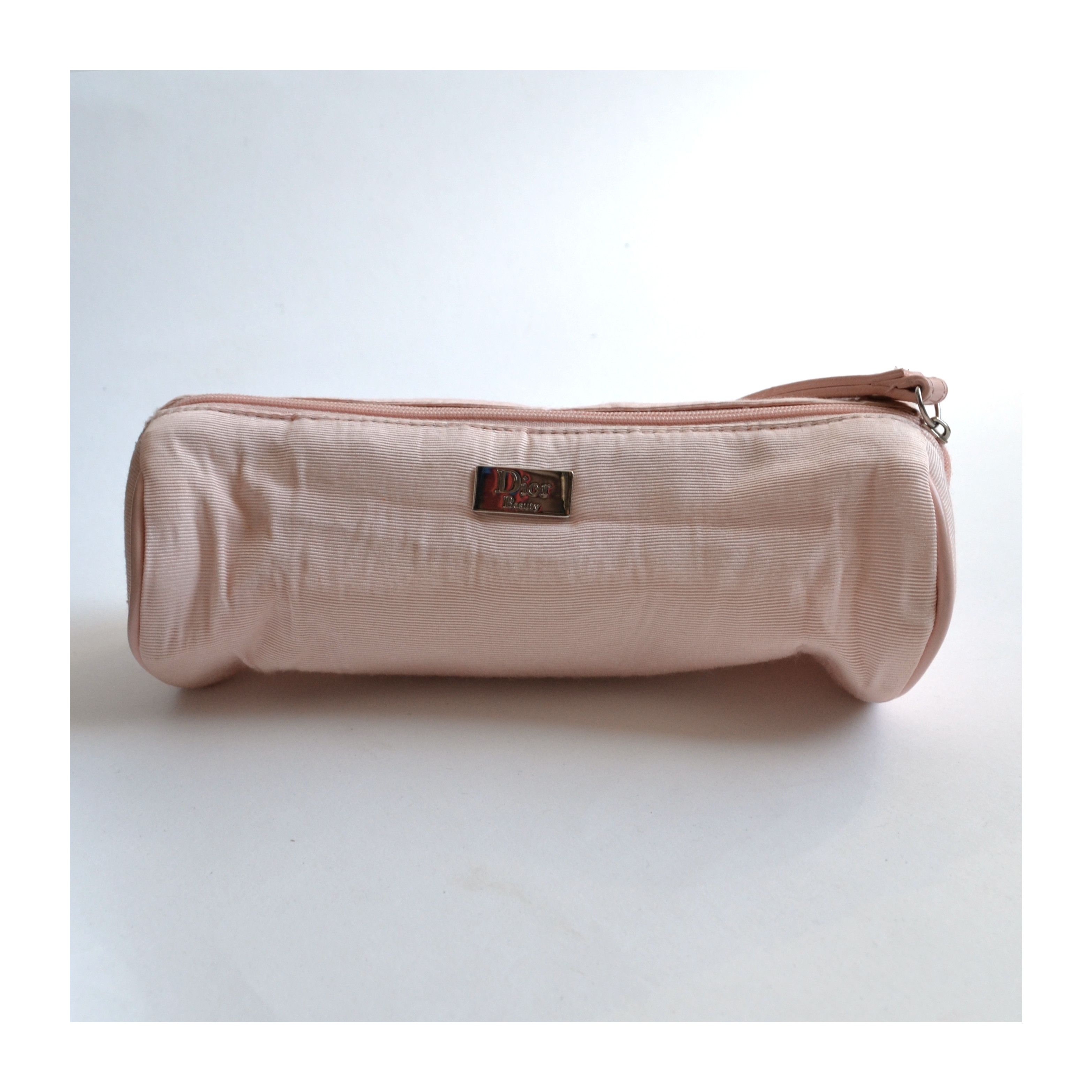 Dior DIOR Cosmetic Bag Logo Pink Mini Zip Clutch Size ONE SIZE - 5 Thumbnail