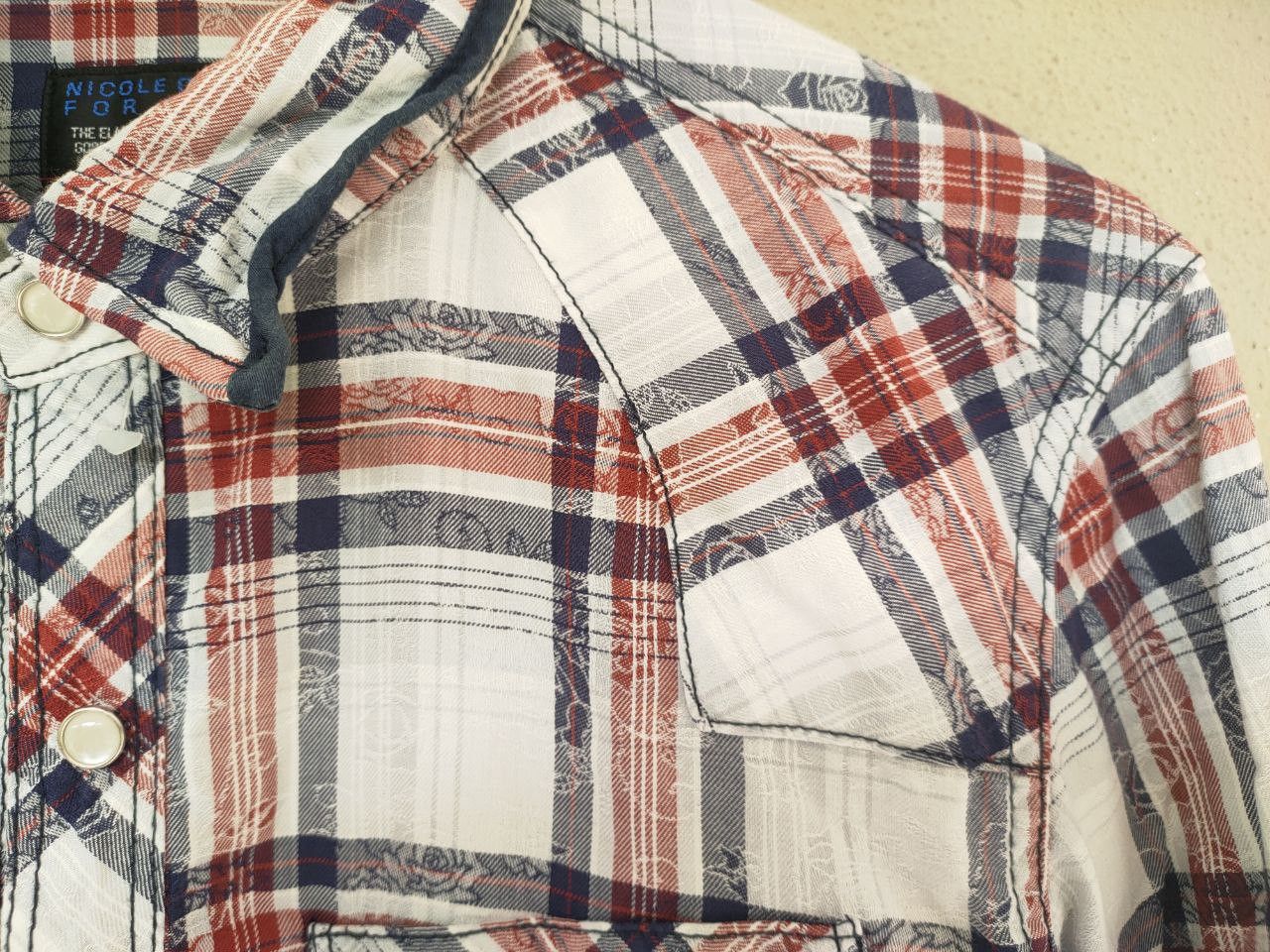 Nicole Club ❎ Nicole CLub For Men Flannel Size US M / EU 48-50 / 2 - 4 Thumbnail