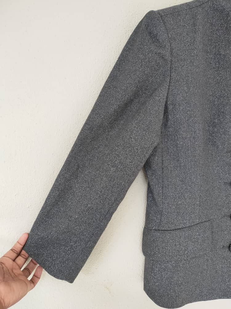 Yves Saint Laurent ❎ Yves Saint Laurent Glittering Wool Jacket Size S / US 4 / IT 40 - 3 Thumbnail
