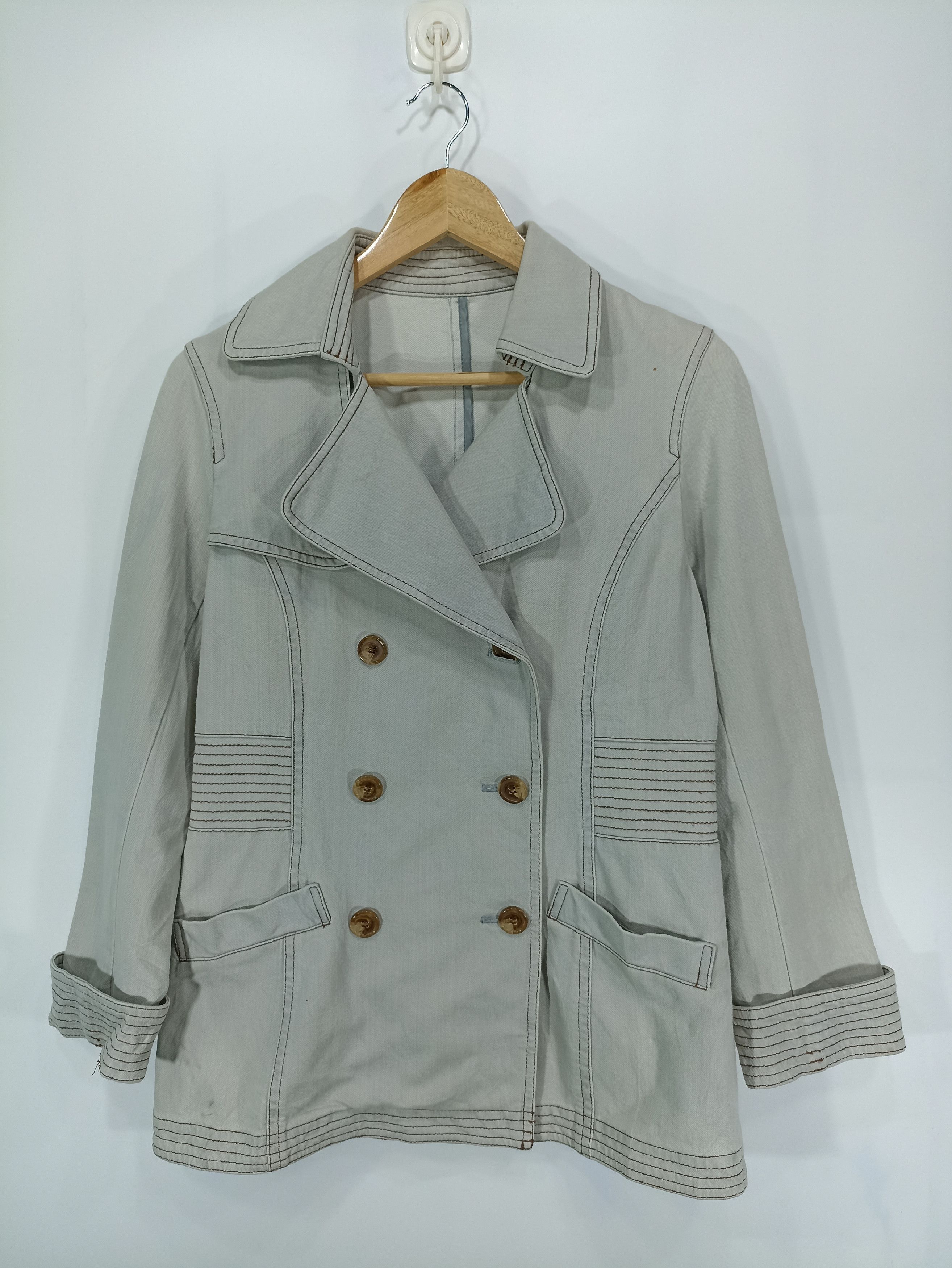 Vintage Christian Aujard Denim Woman Jacket