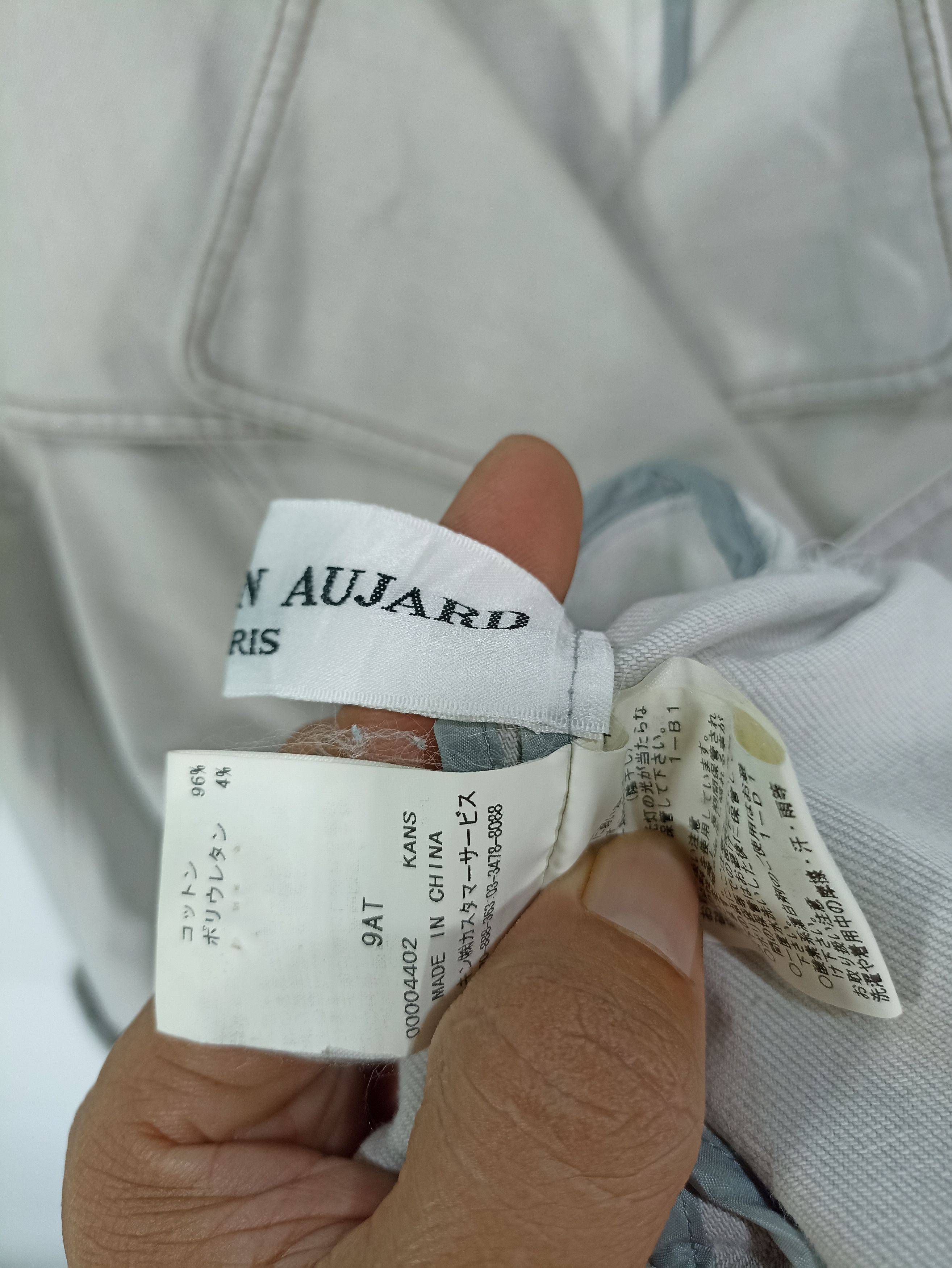 Designer × Japanese Brand × Vintage Vintage Christian Aujard Denim Woman Jacket Size US S / EU 44-46 / 1 - 7 Thumbnail