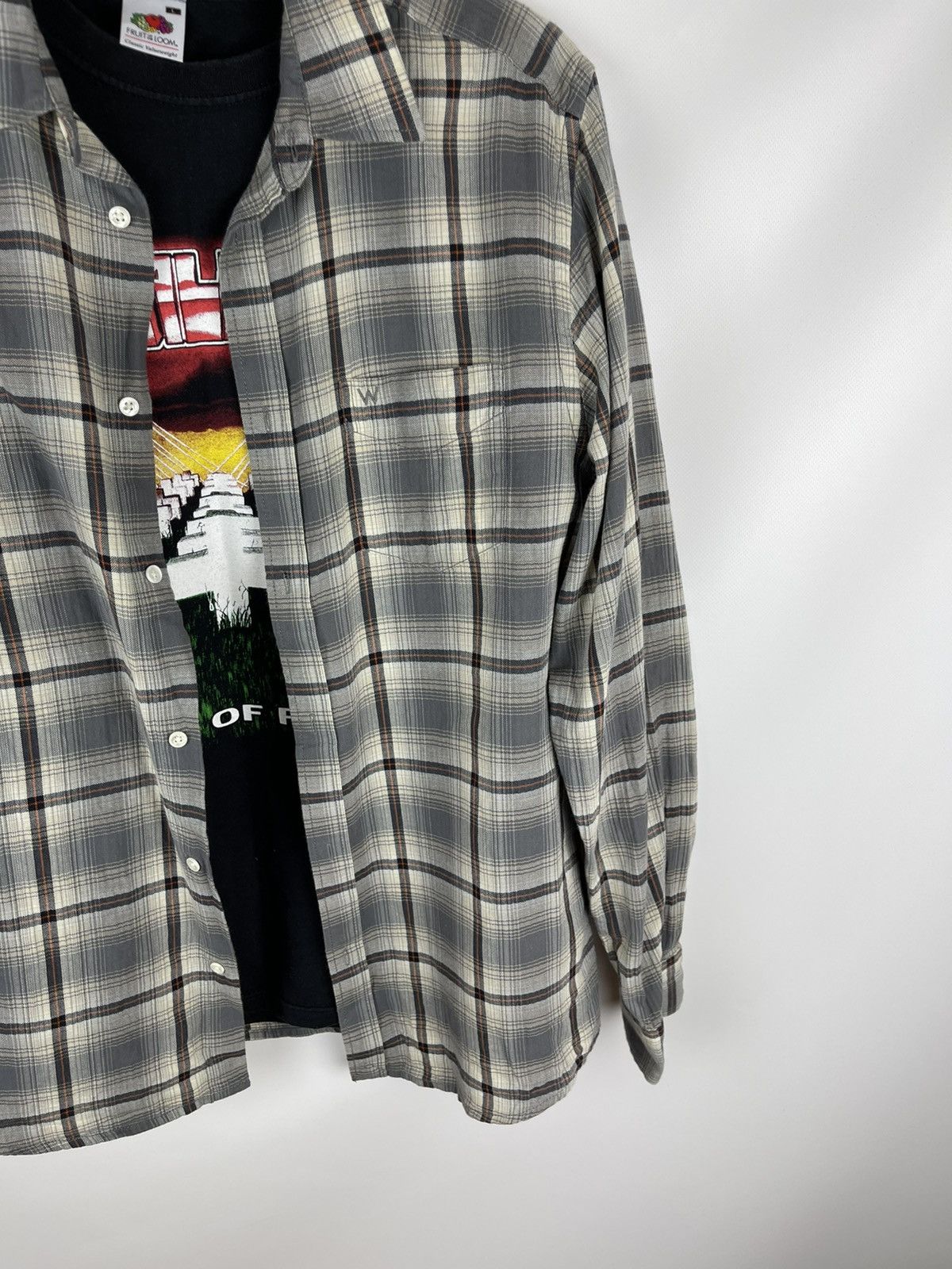 Flannel × Wrangler Wrangler vintage check flannel shirt travis Scott style Size US M / EU 48-50 / 2 - 5 Thumbnail