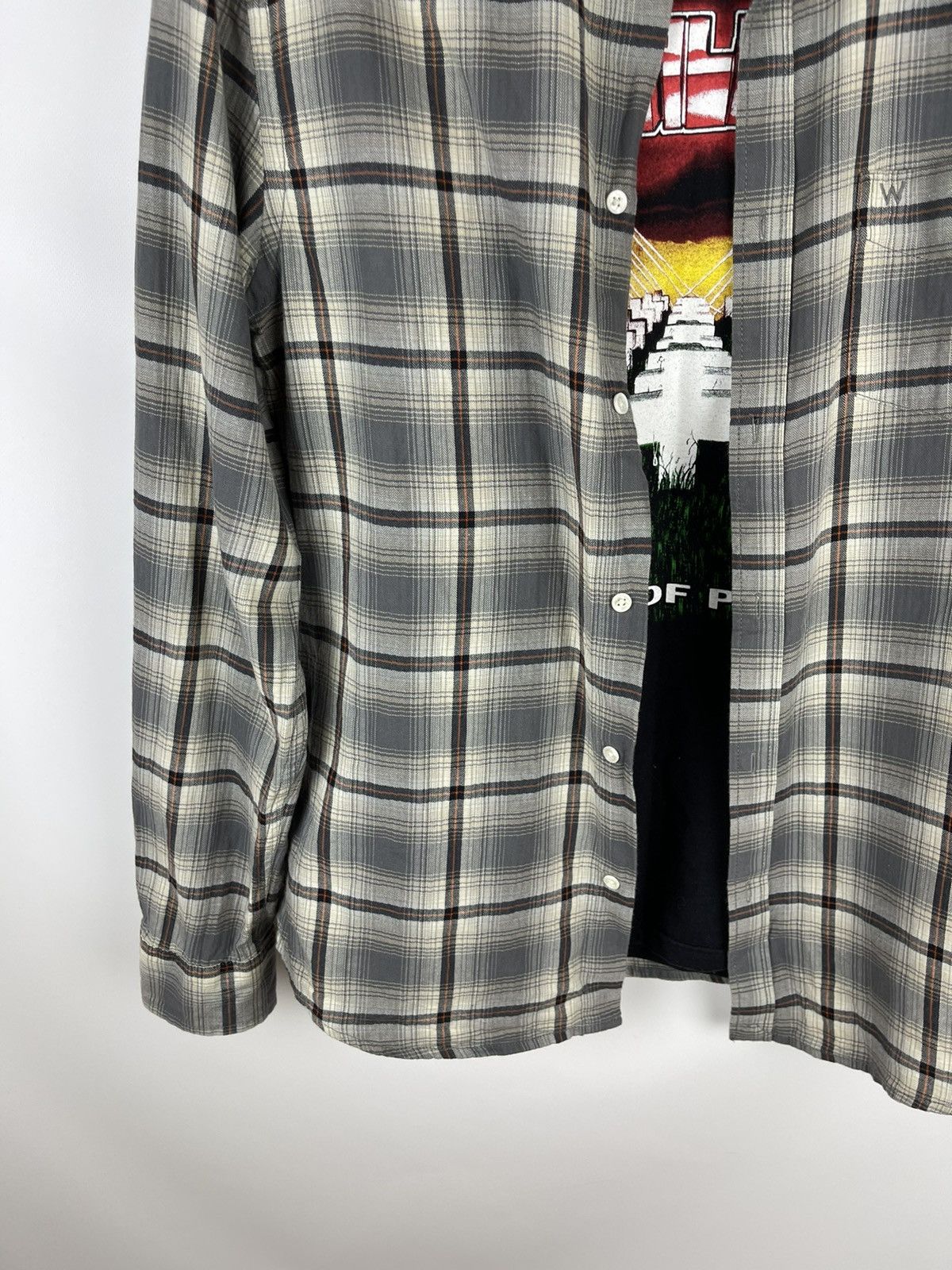 Flannel × Wrangler Wrangler vintage check flannel shirt travis Scott style Size US M / EU 48-50 / 2 - 3 Thumbnail