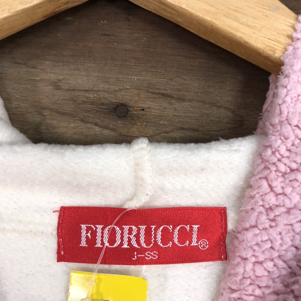 Fiorucci DL Fiorucci Light Cream Hoodies sweatshirt #3269 Size S / US 4 / IT 40 - 11 Thumbnail