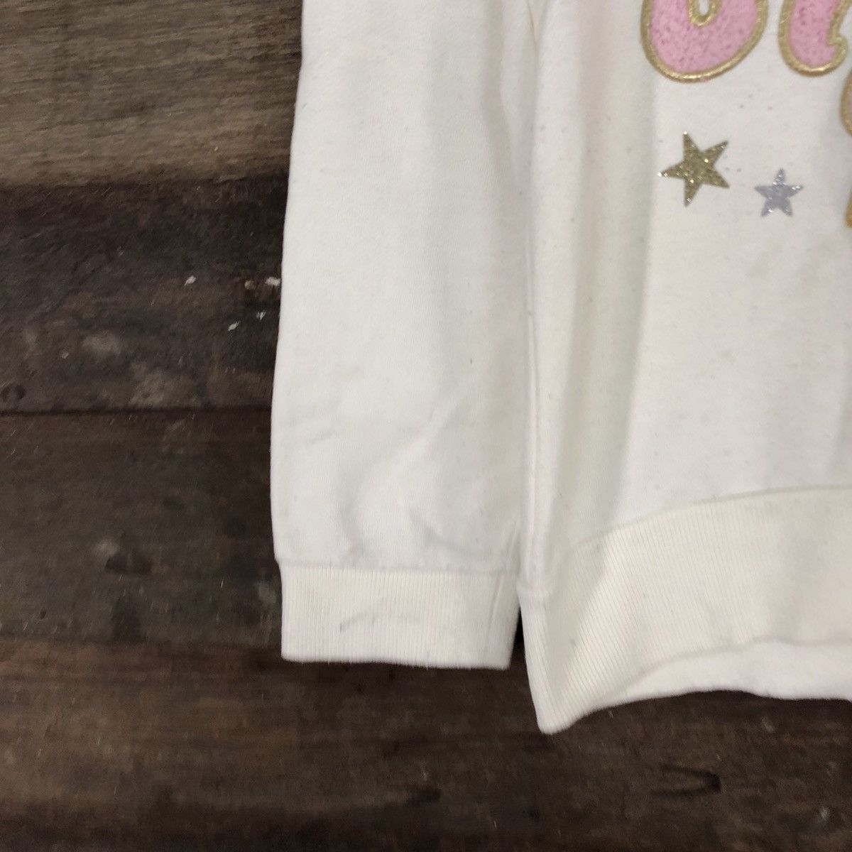 Fiorucci DL Fiorucci Light Cream Hoodies sweatshirt #3269 Size S / US 4 / IT 40 - 6 Thumbnail