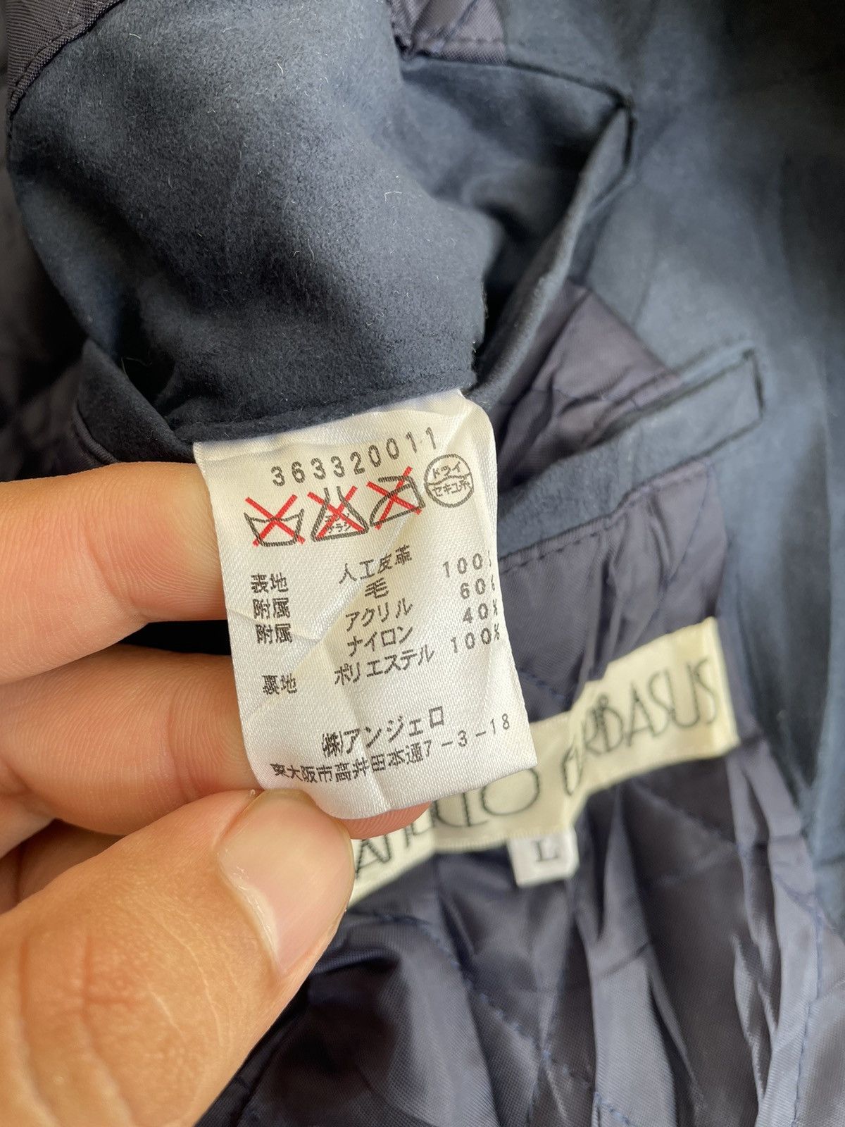 Vintage VINTAGE ANGELO GARBASUS HYBRID JACKET Size US L / EU 52-54 / 3 - 9 Thumbnail