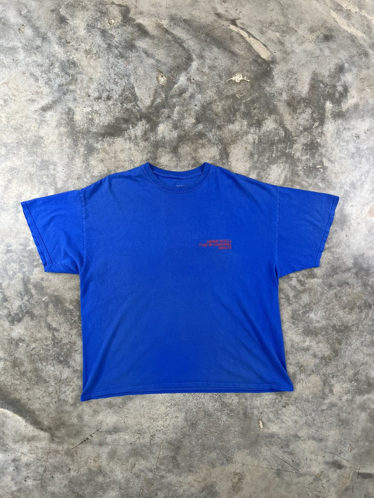 Travis Scott Travis Scott Birds Eye View Frozen Earth Tee Blue 2XL XXL ❄️ Size US XXL / EU 58 / 5 - 3 Thumbnail