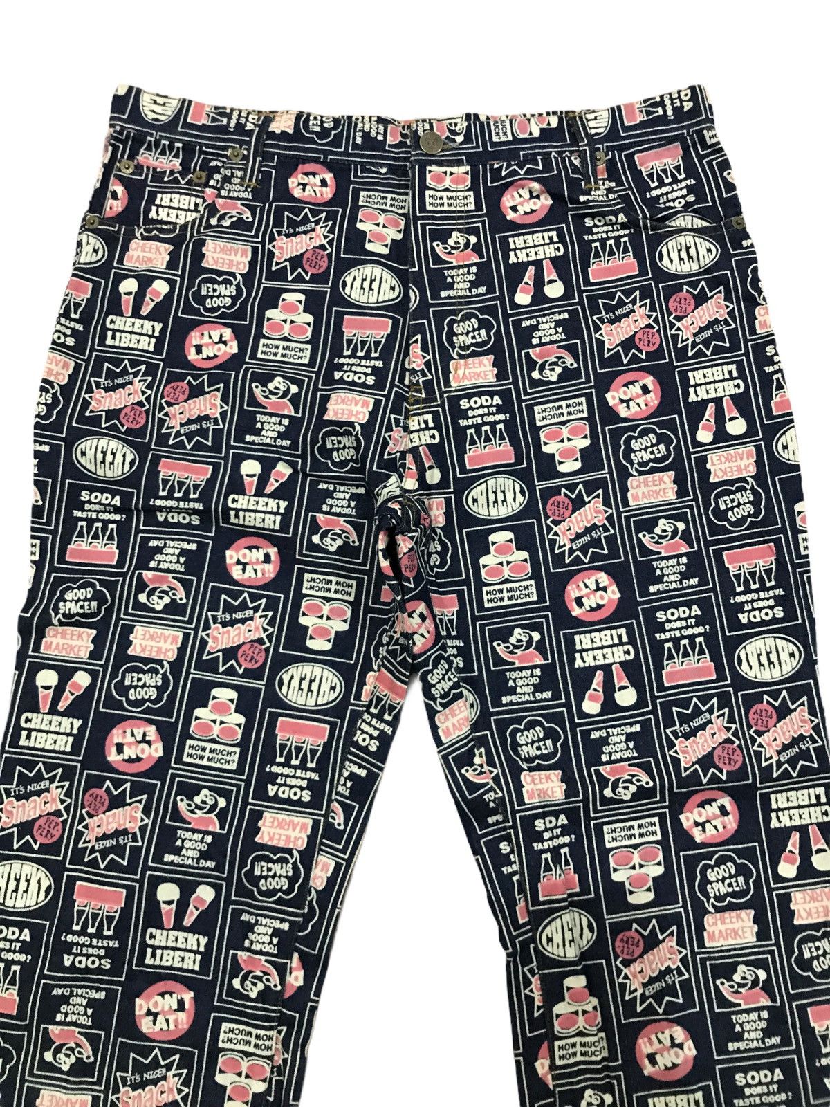 Hysteric Glamour × Japanese Brand × Vintage Japanese Brand Cheekyliberi Overprint Hysteric Glamour Style Size US 32 / EU 48 - 3 Thumbnail
