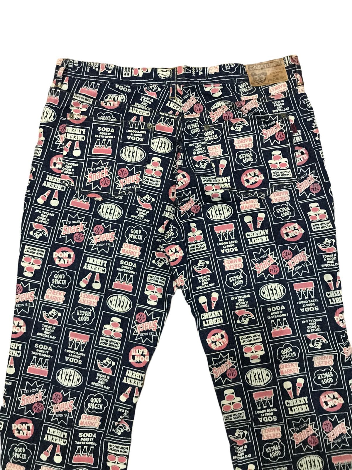 Hysteric Glamour × Japanese Brand × Vintage Japanese Brand Cheekyliberi Overprint Hysteric Glamour Style Size US 32 / EU 48 - 4 Thumbnail