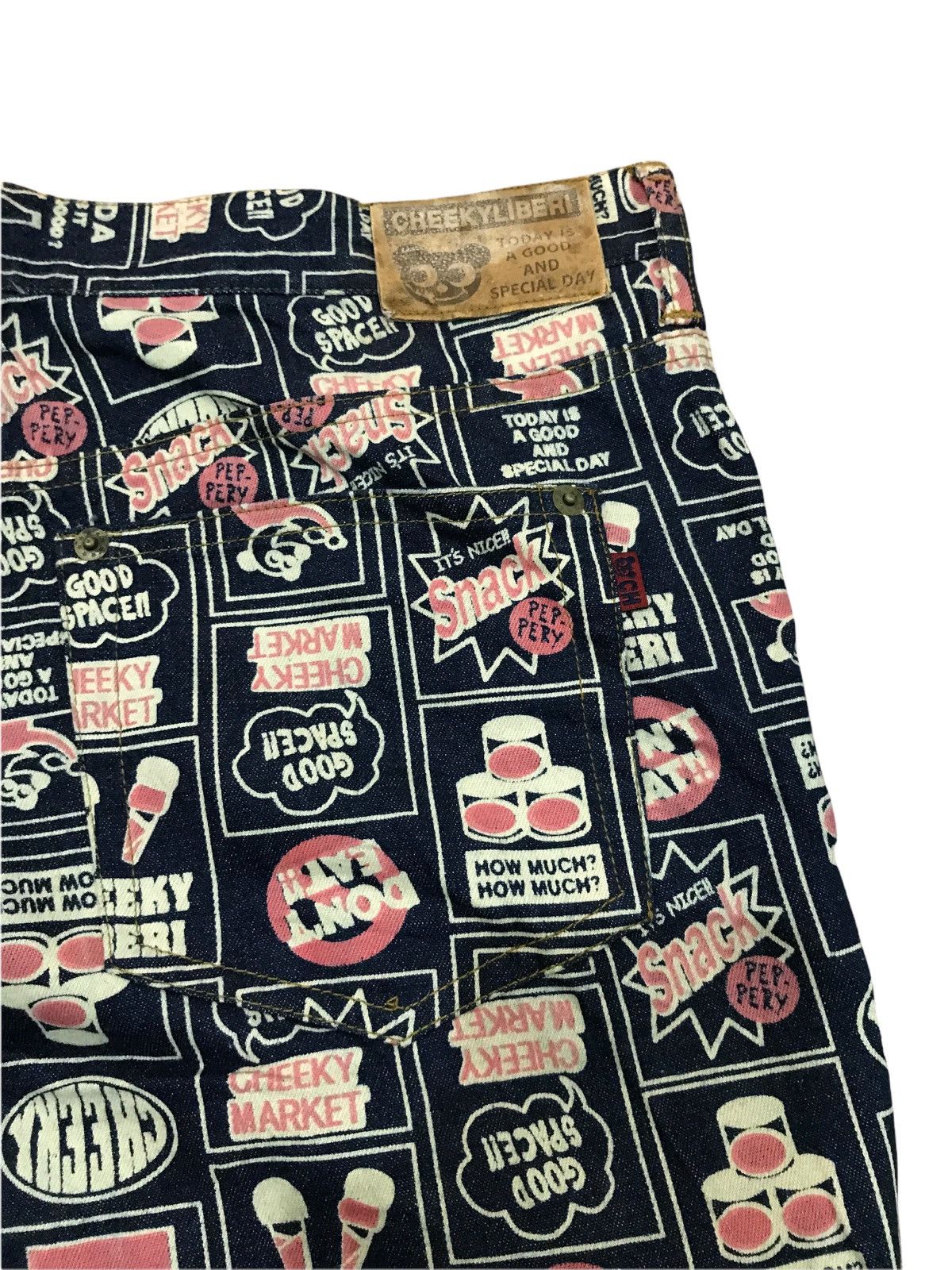 Hysteric Glamour × Japanese Brand × Vintage Japanese Brand Cheekyliberi Overprint Hysteric Glamour Style Size US 32 / EU 48 - 8 Thumbnail
